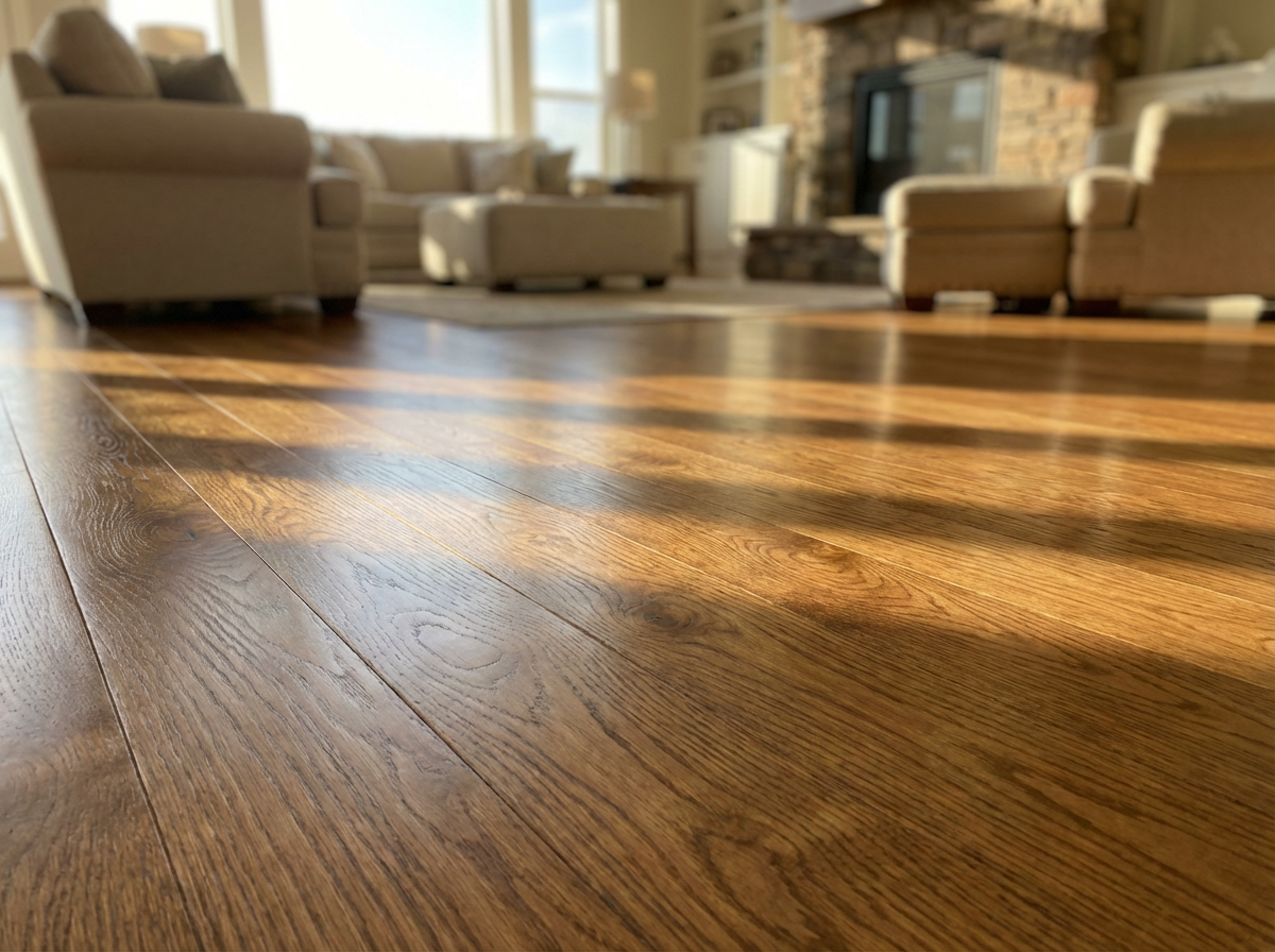 Beautiful hardwood floors