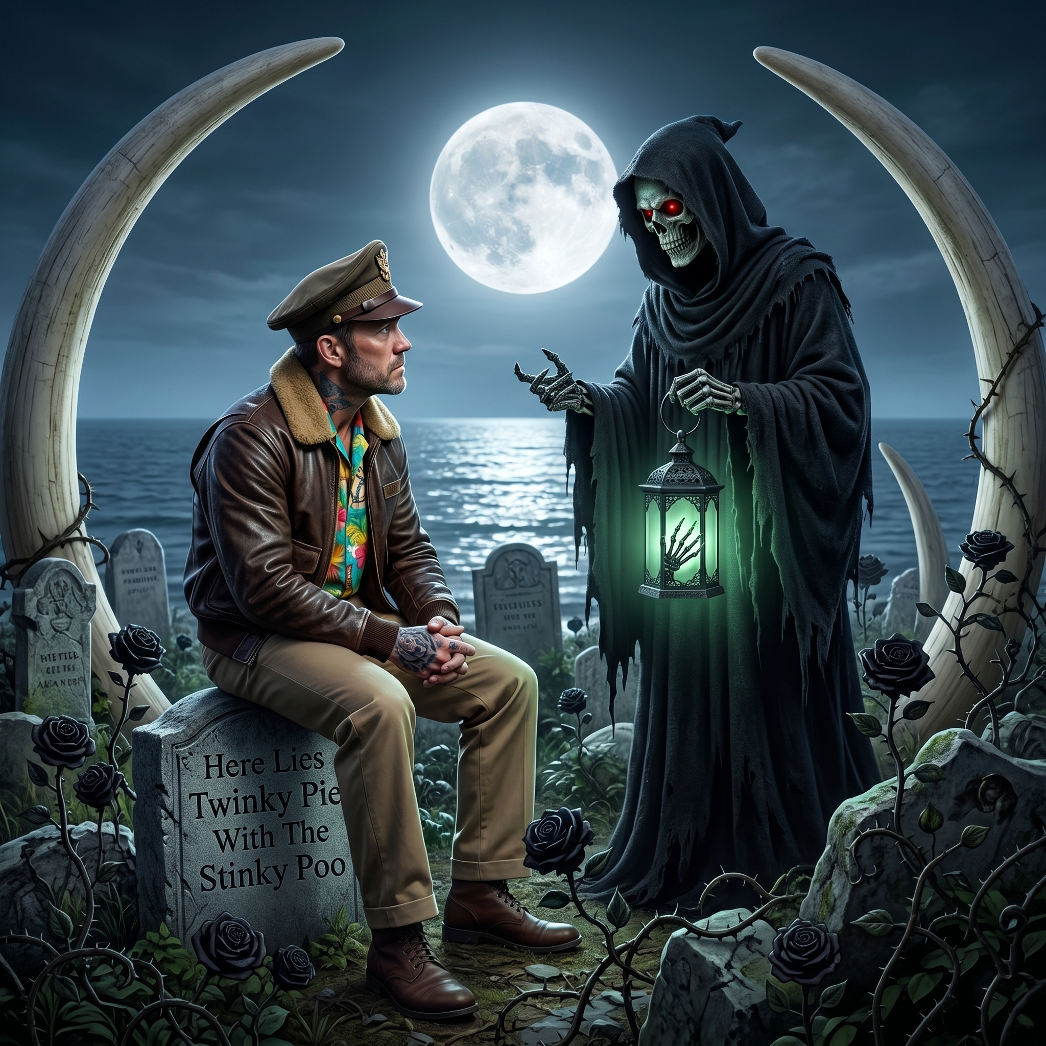 The Shadow of the Memento Mori