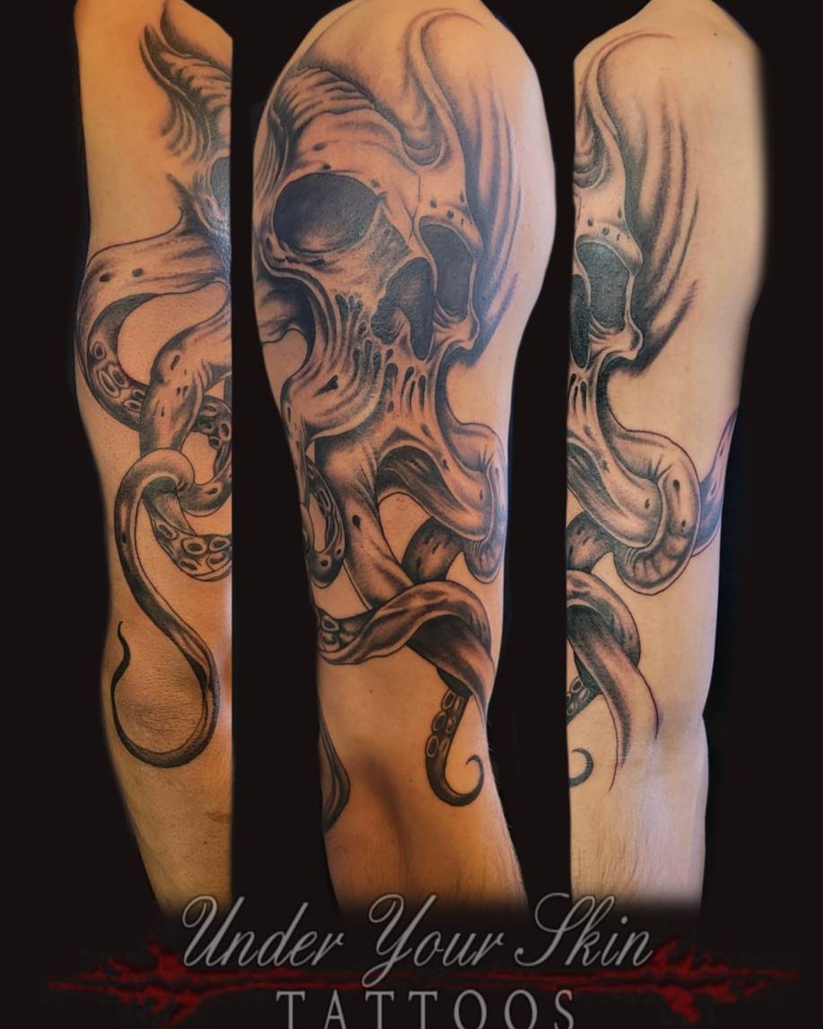 Skull octopus