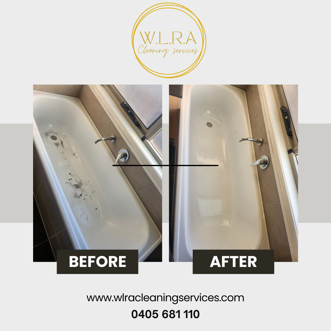 Bathtub mould removed