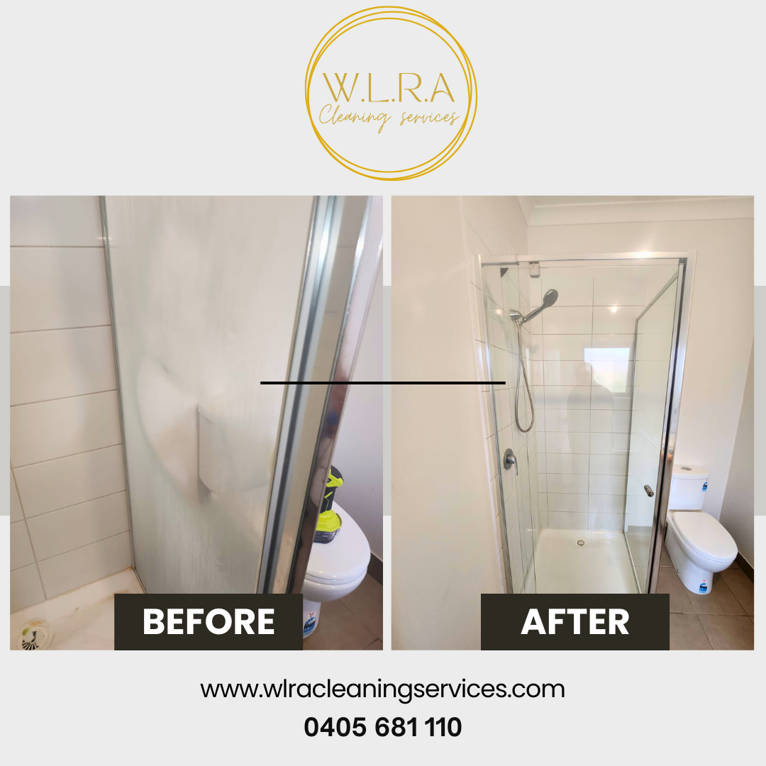 Bathroom cleaning result