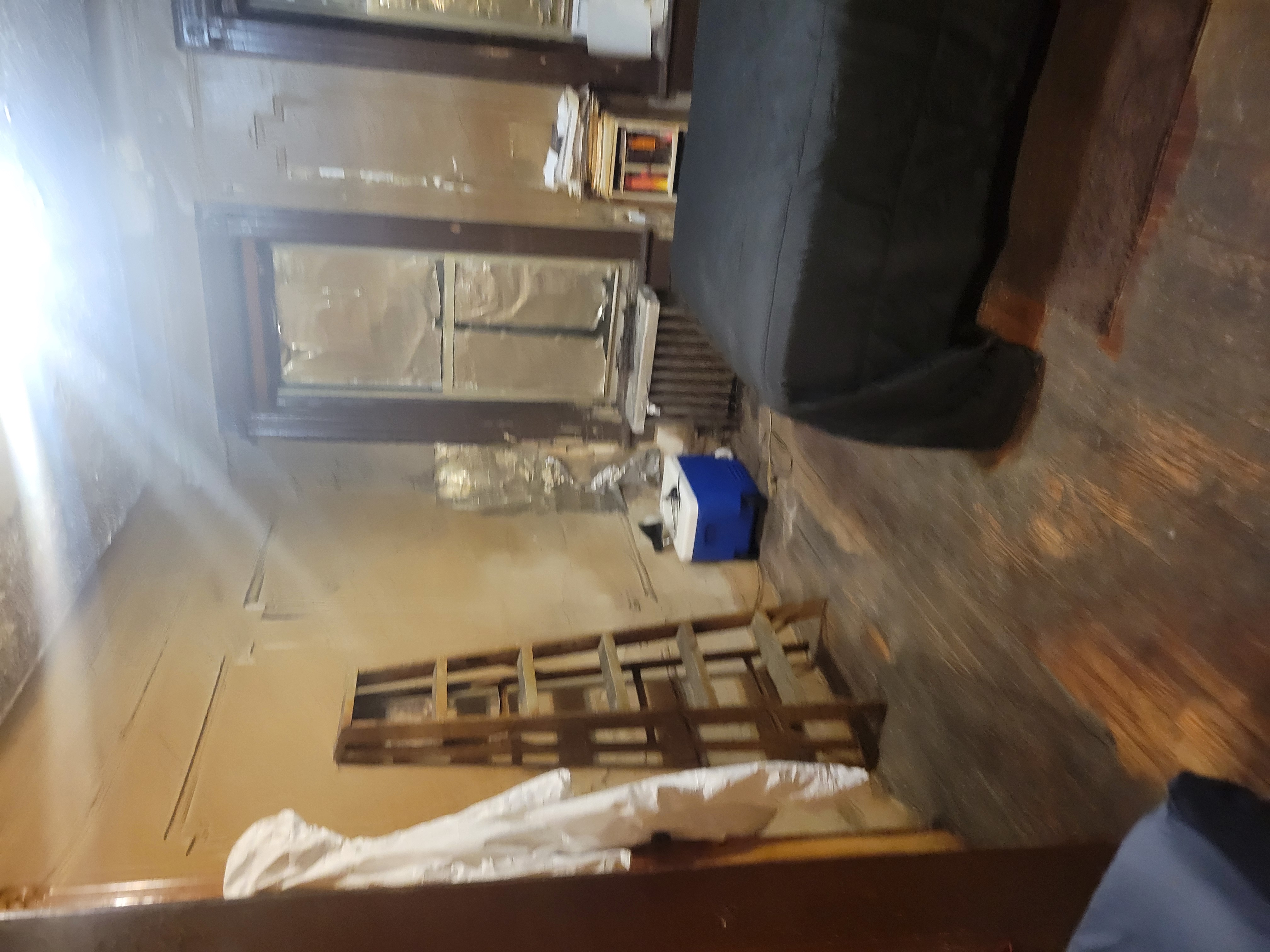 Apartment after deep clean - clean room overview