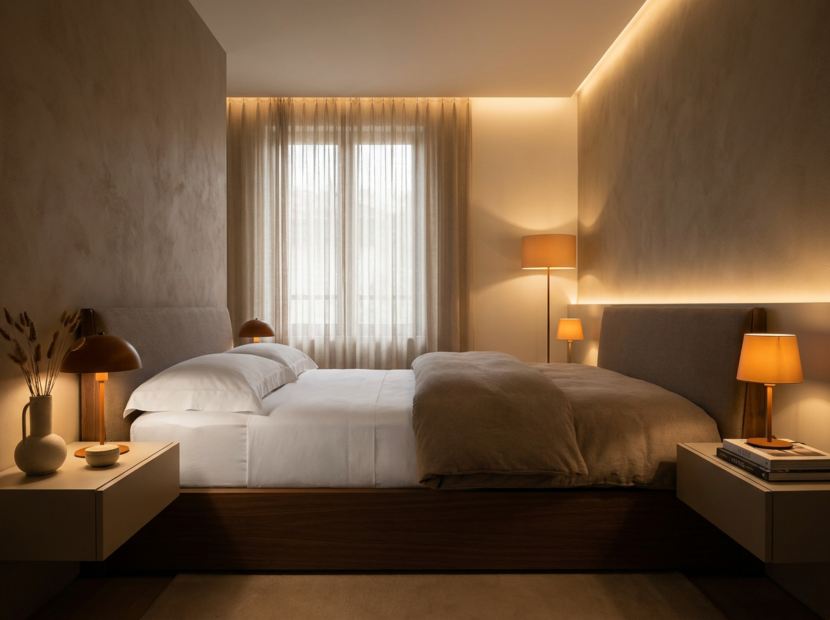 Premium bedroom interior
