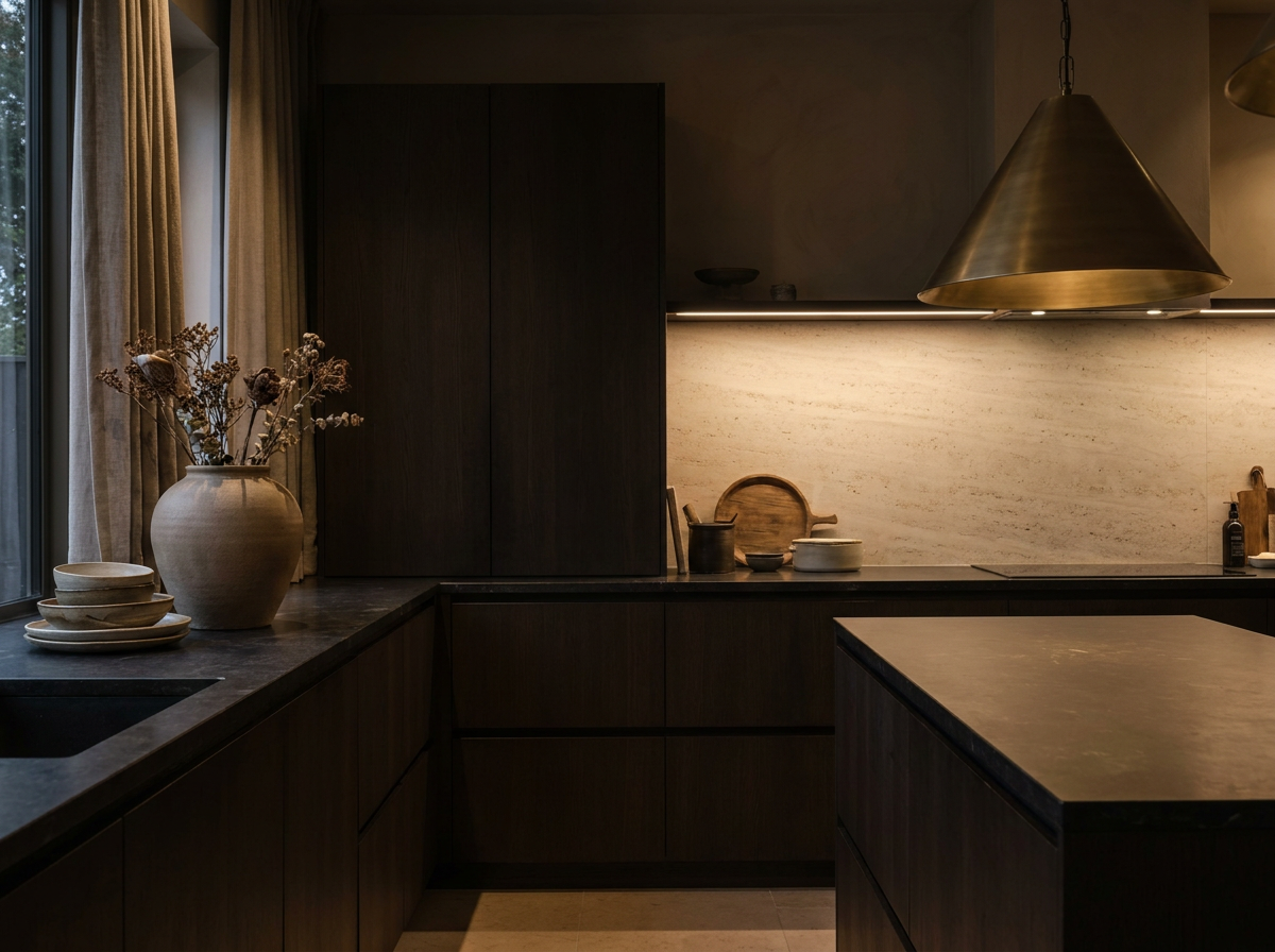Premium modern kitchen interior