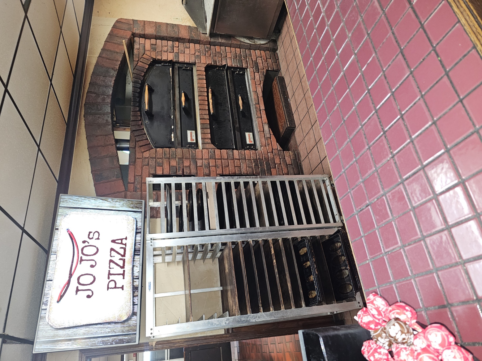JoJo's brick Marsal pizza ovens and shop interior in Elizabethville, PA