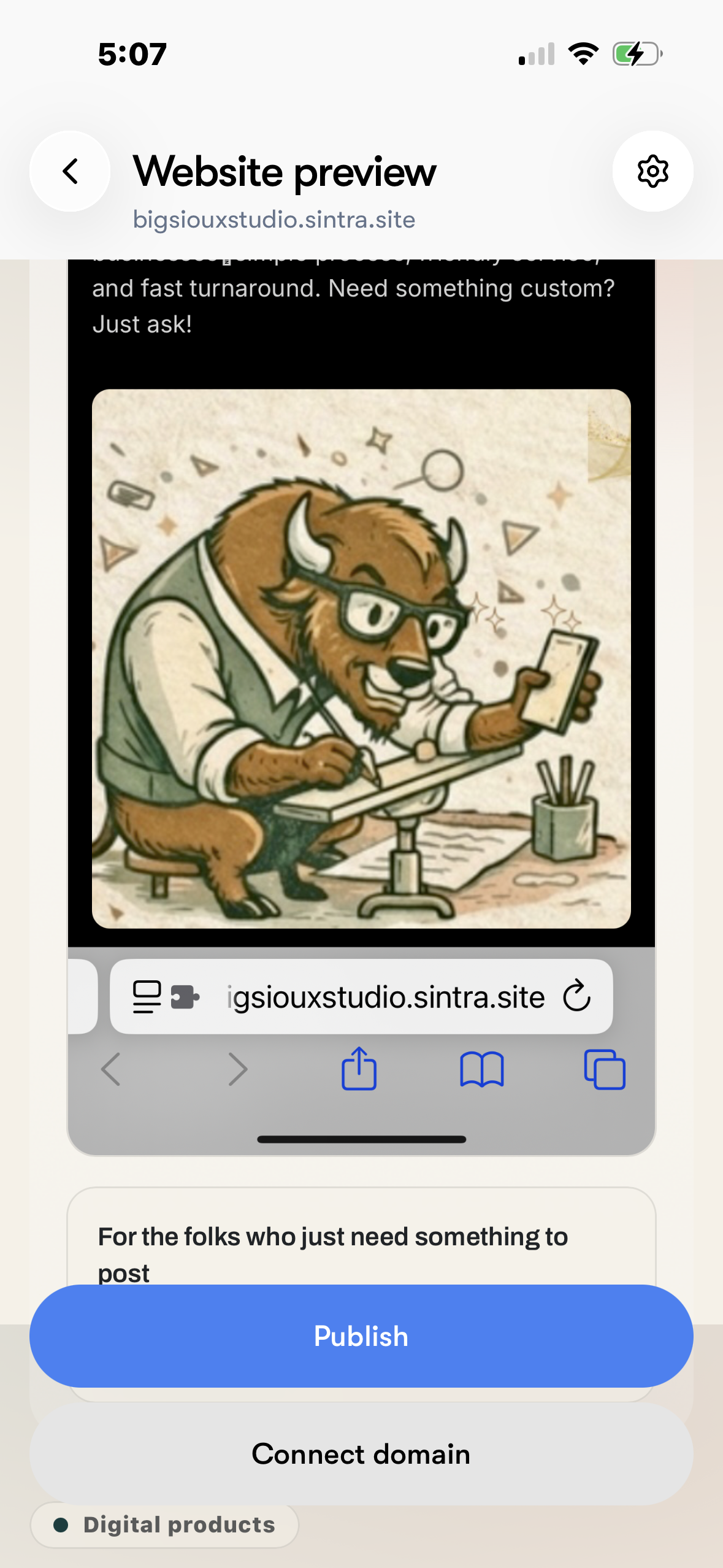 Big Sioux Studio templates