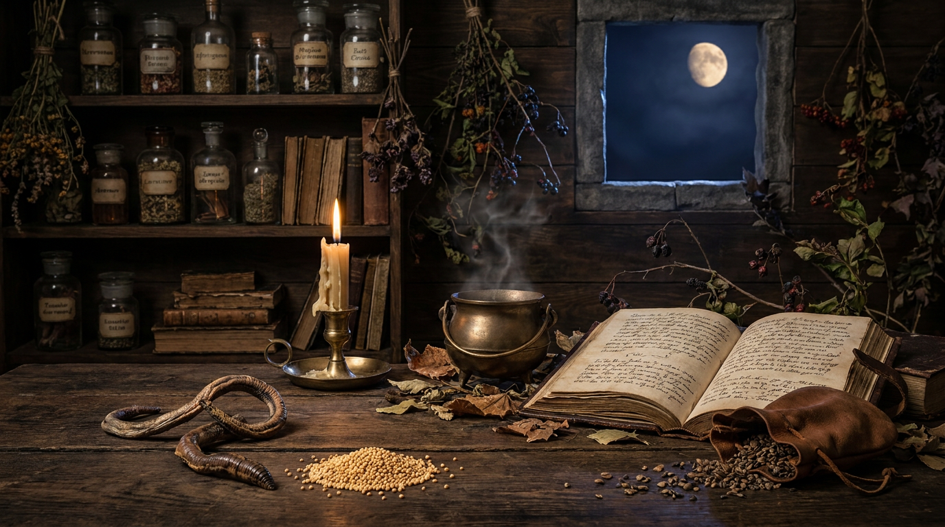 The Witch's Brew, Part 3: What Shakespeare's "Eye of Newt" Really Was — and a TCM Channel Unblocker for Joint Pain, Muscle Spasms, and Cold Congestion | AcuMed Clinic Sarasota