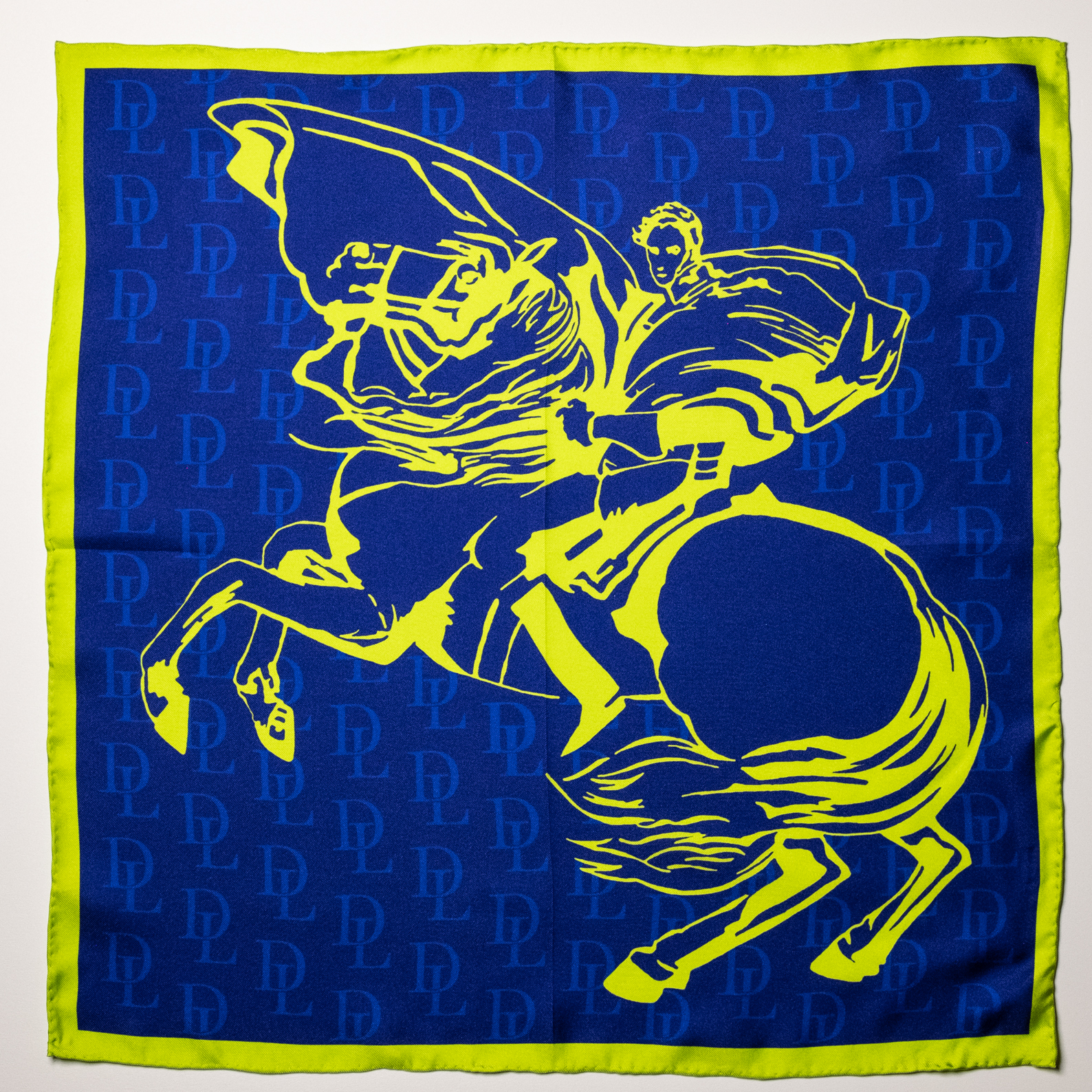 Silk pocket square — colorway III