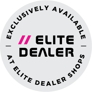 Exclusively Available at Elite Dealer Shops
