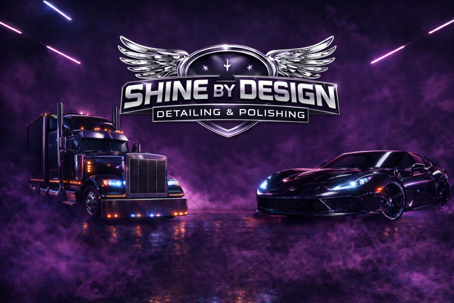 Shine by Design Detailing and Polishing — Commercial Trucks and Personal Vehicles
