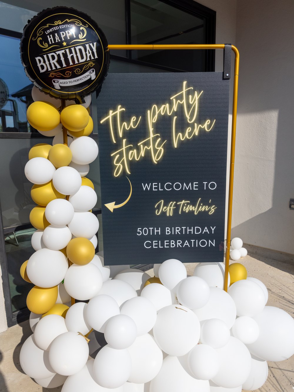 Surprise birthday party — planning, styling, and event photography