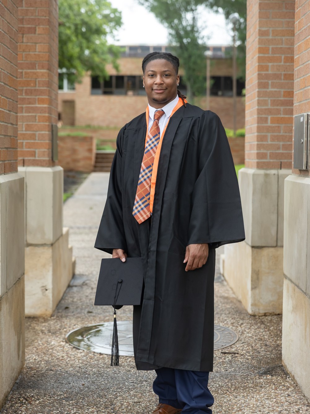 Graduation portrait