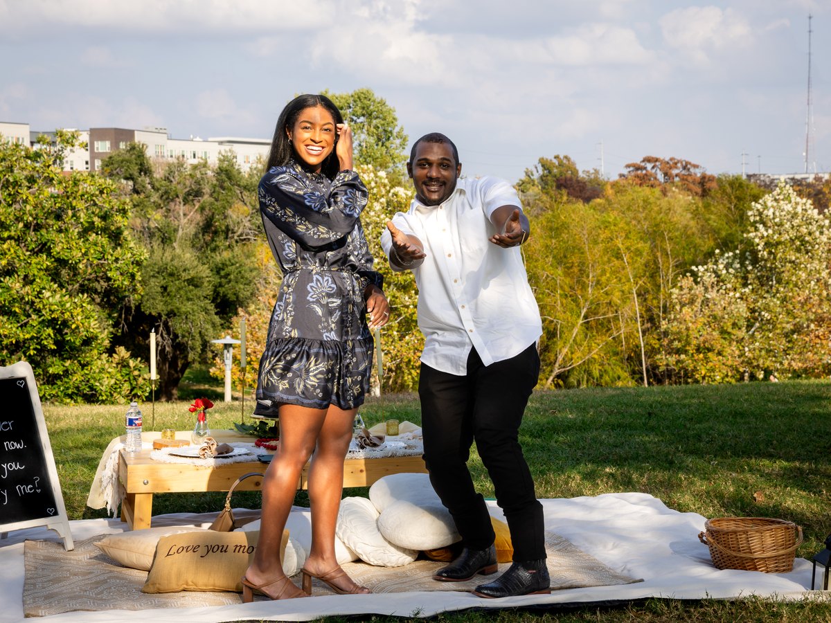 A proposal shoot Nancy curated and photographed