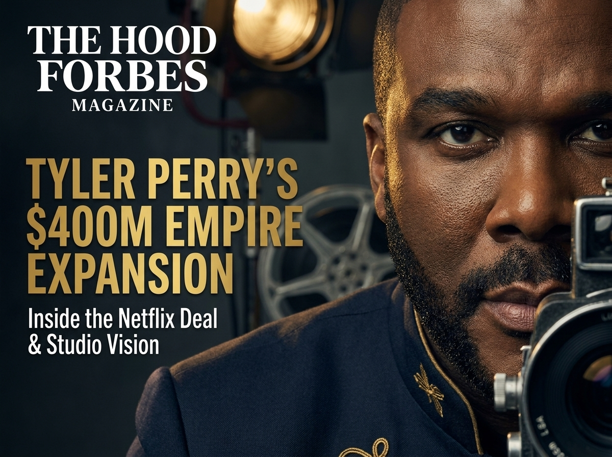 Tyler Perry Just Closed a $400M Netflix Deal for Tyler Perry Studios — Black Hollywood Got a Whole Lot Bigger