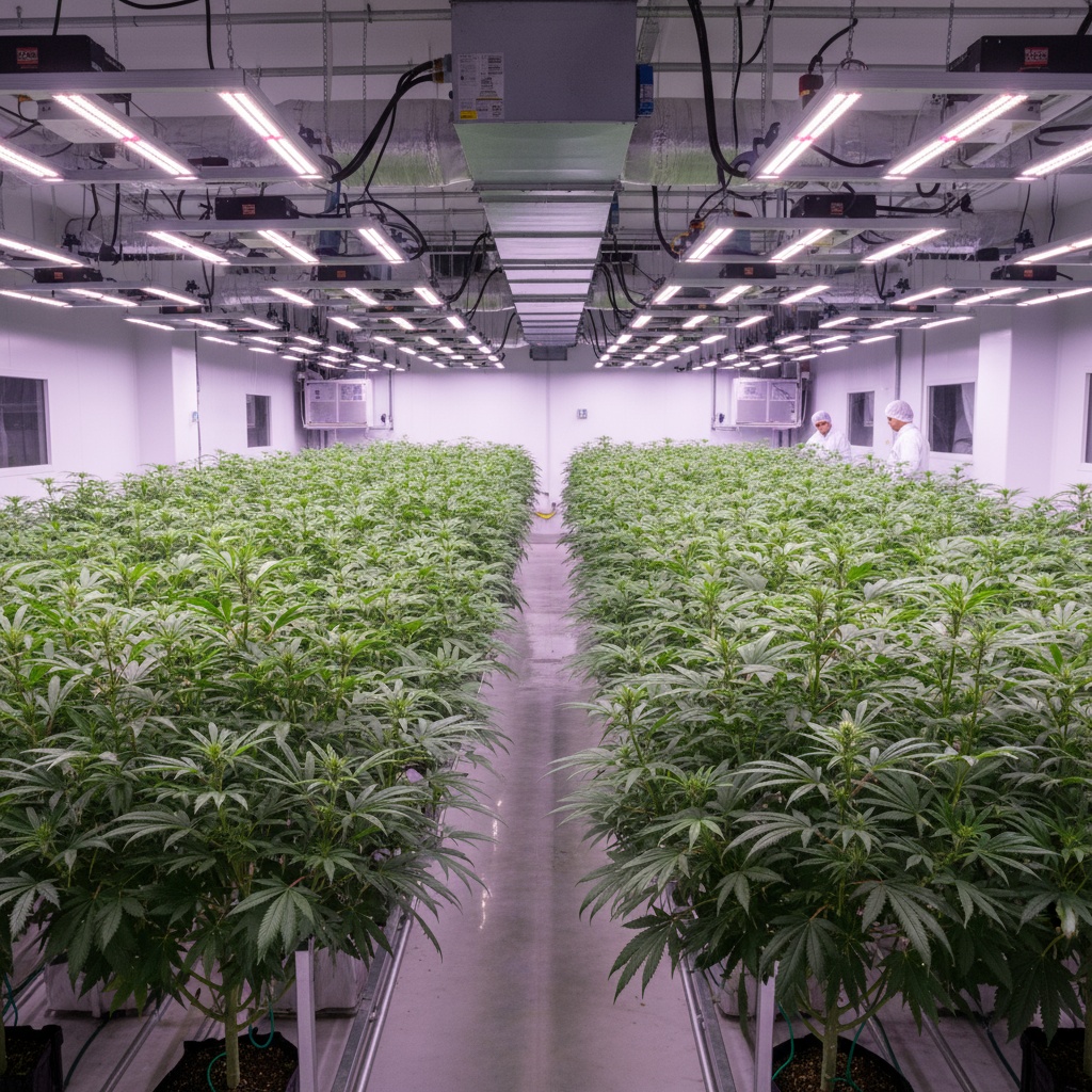 Cannabis cultivation farm