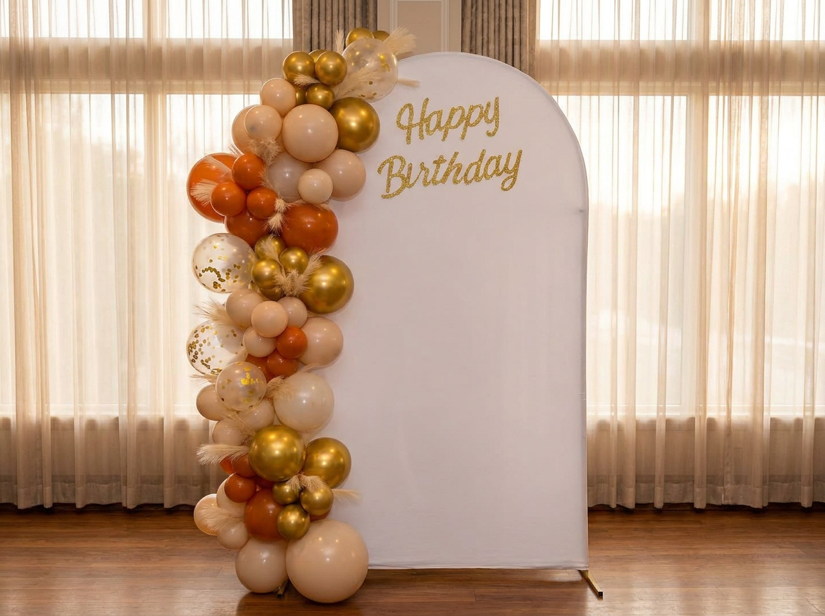 Birthday Arch Backdrop