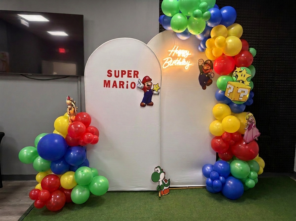 Double Arch Balloon Garland