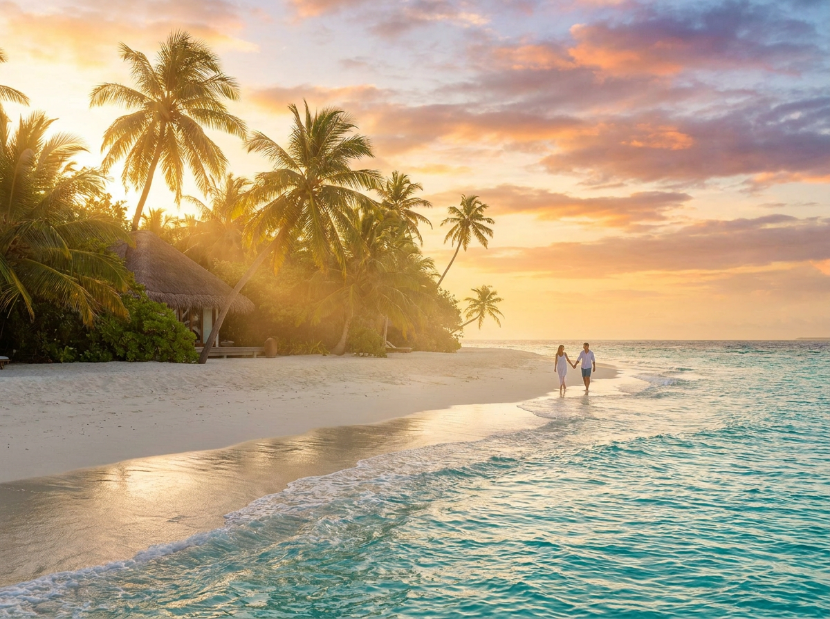 Tropical beach vacation