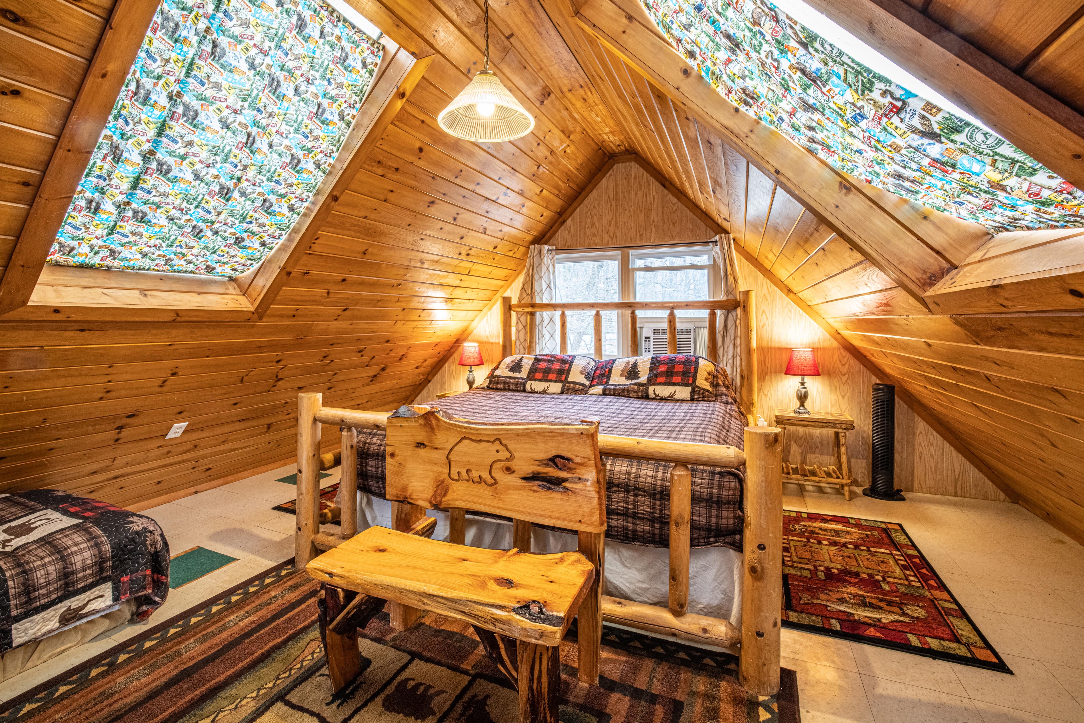 Fisherman's Cabin cabin rental Helen GA โ bathroom