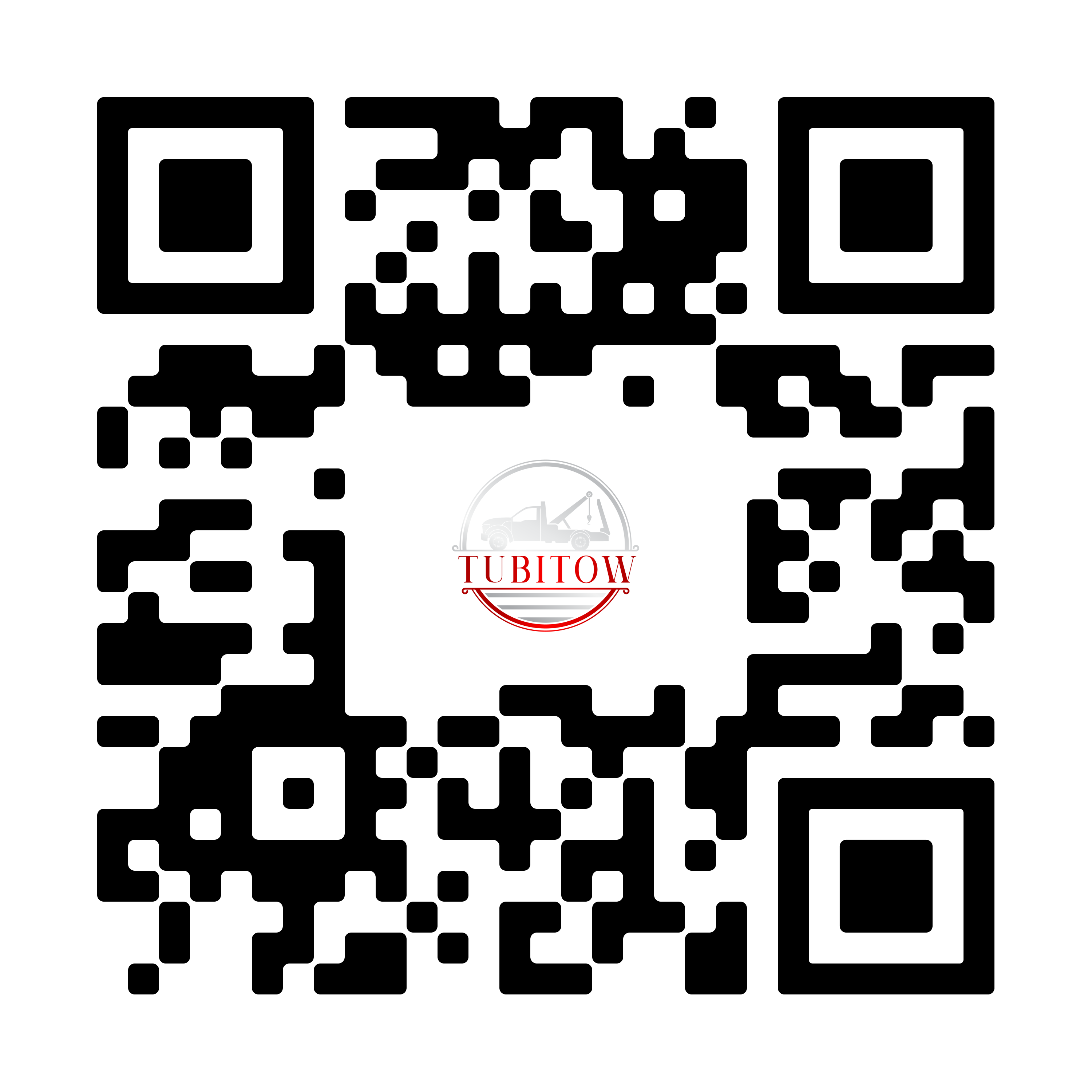 TubiTow Customer App QR Code