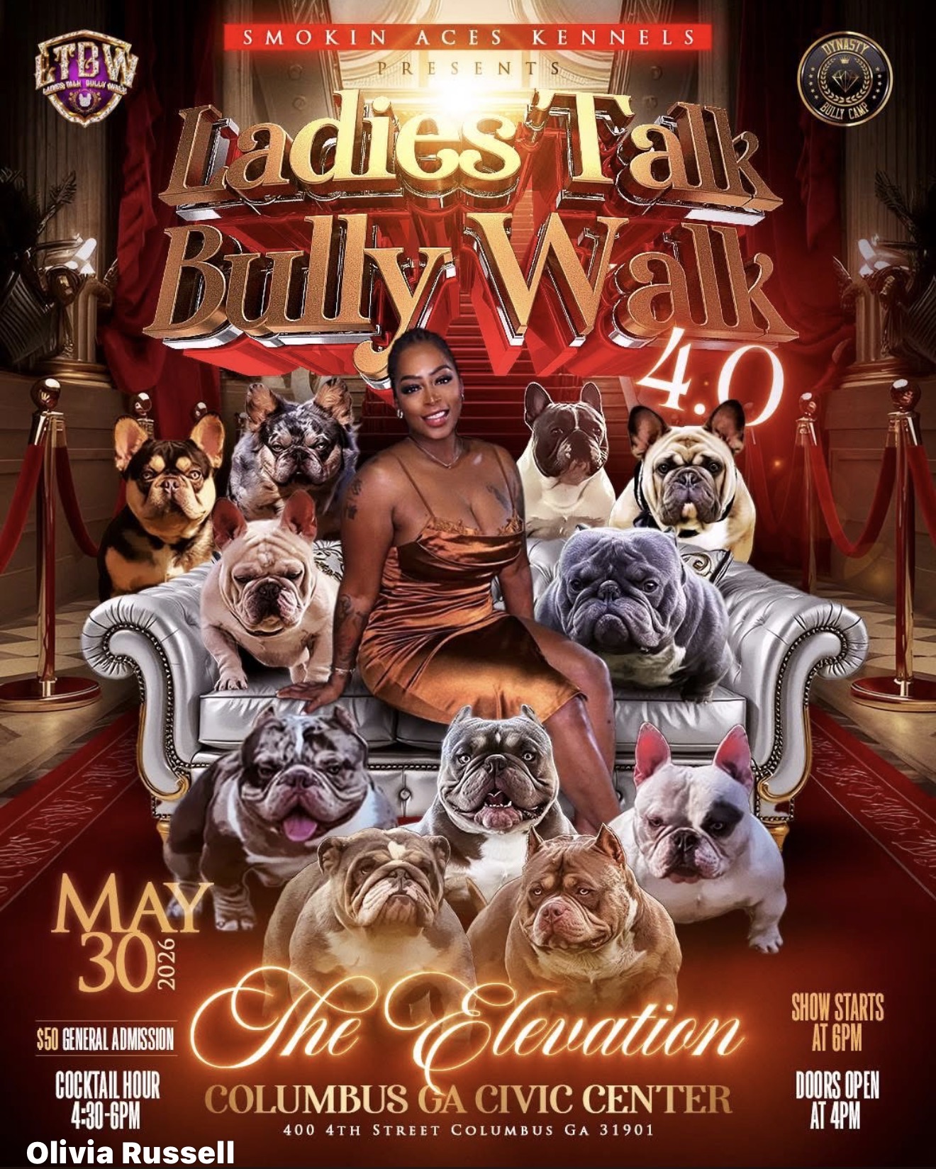 Ladies Talk Bully Walk 4.0 - The Elevation flyer