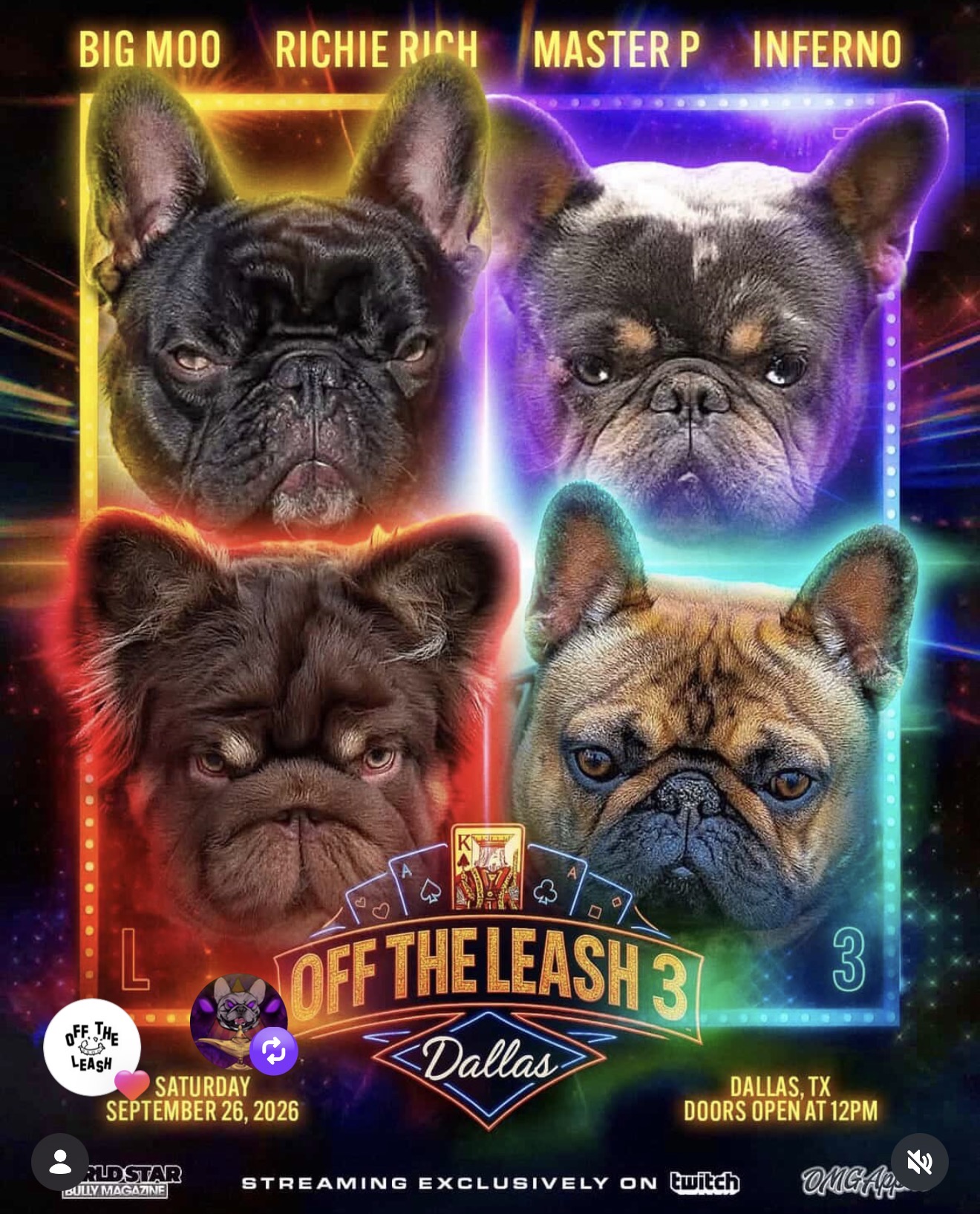 Off The Leash 3 - Dallas flyer