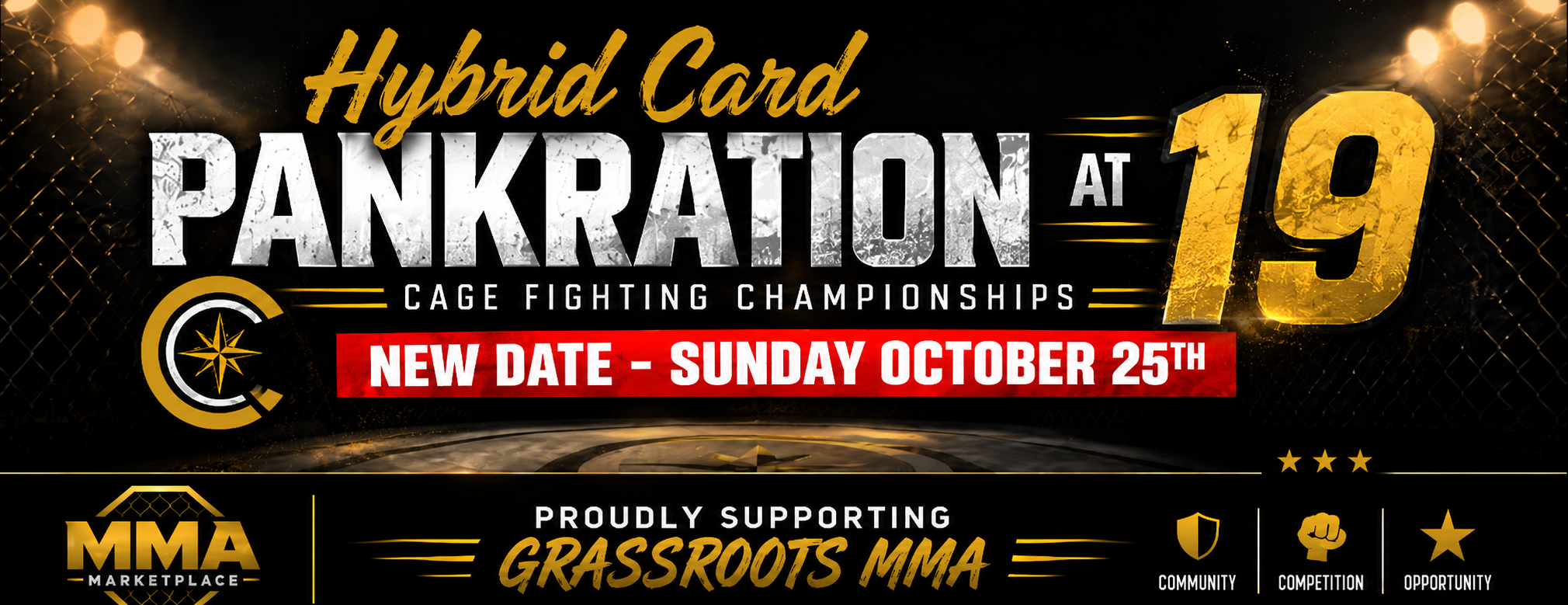 Pankration at Primal 19 β Sunday October 25th β Hybrid Card Cage Fighting Championships