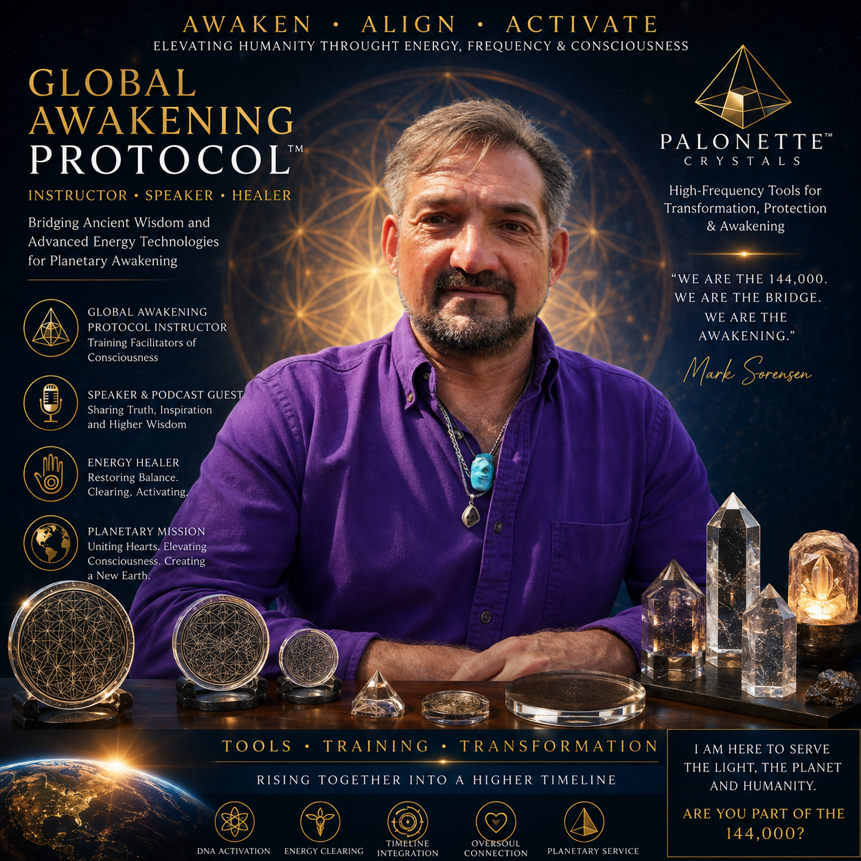 Mark Sorensen — Global Awakening Protocol Instructor, Speaker & Healer