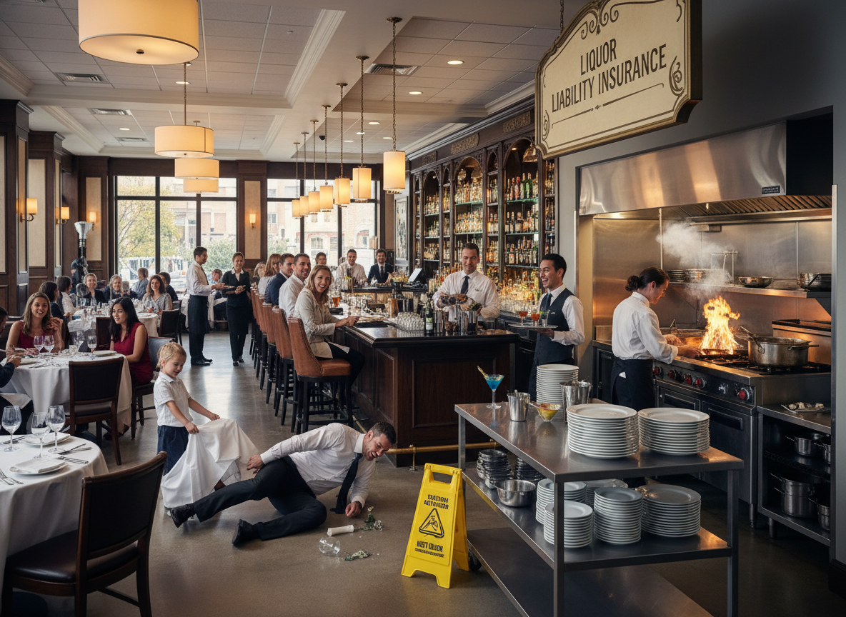 Restaurant and liquor liability insurance risks