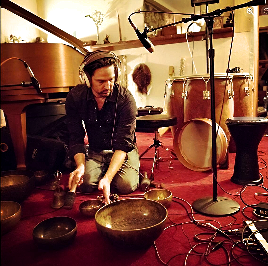 Crystal singing bowls