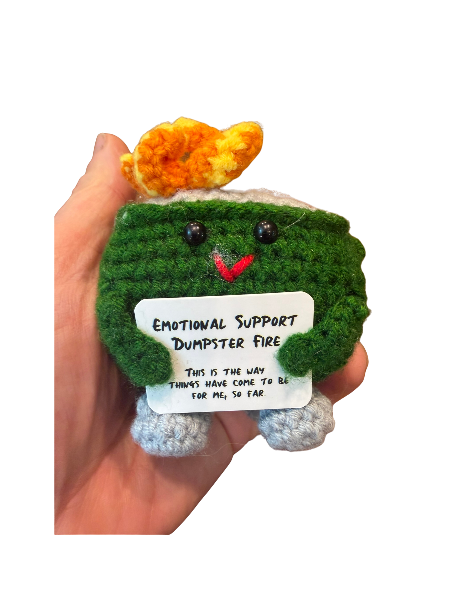 Emotional Support Dumpster Fire