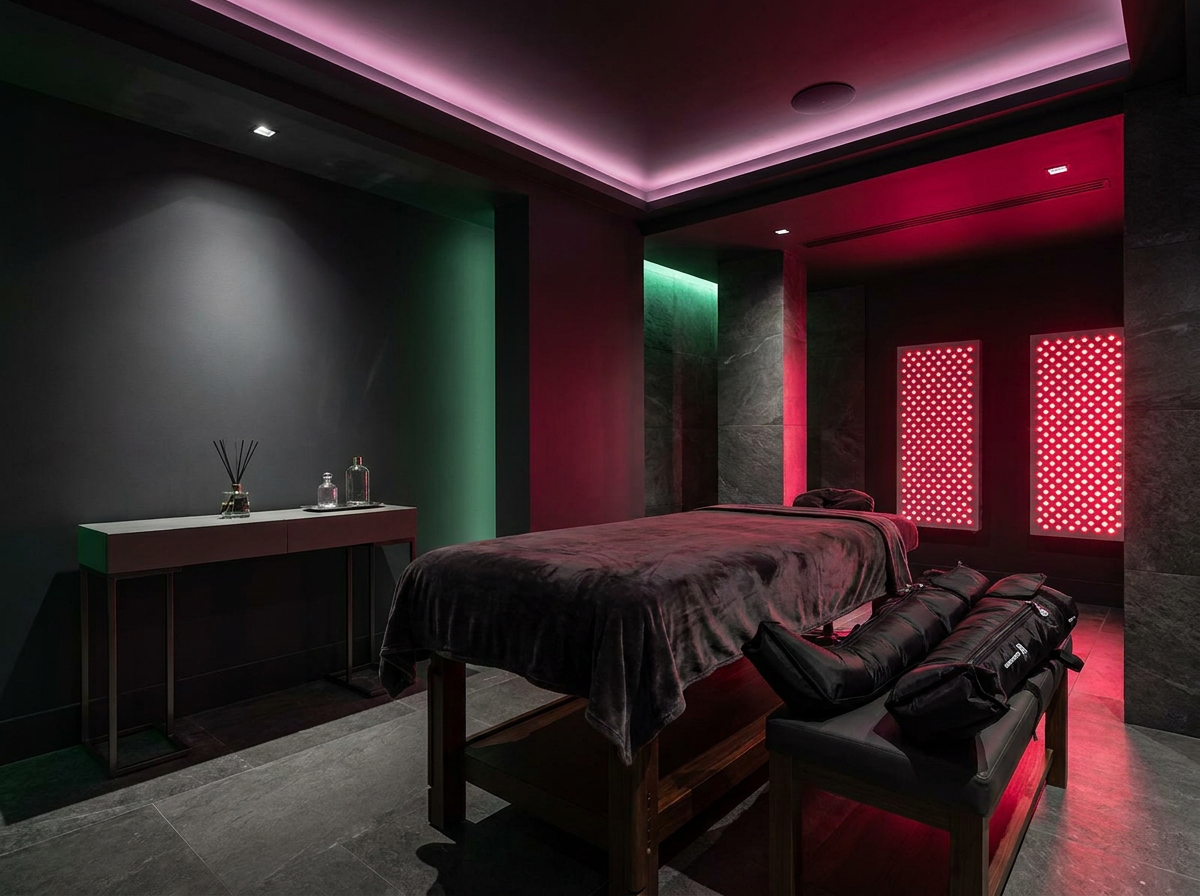 BTR Wellness therapy room