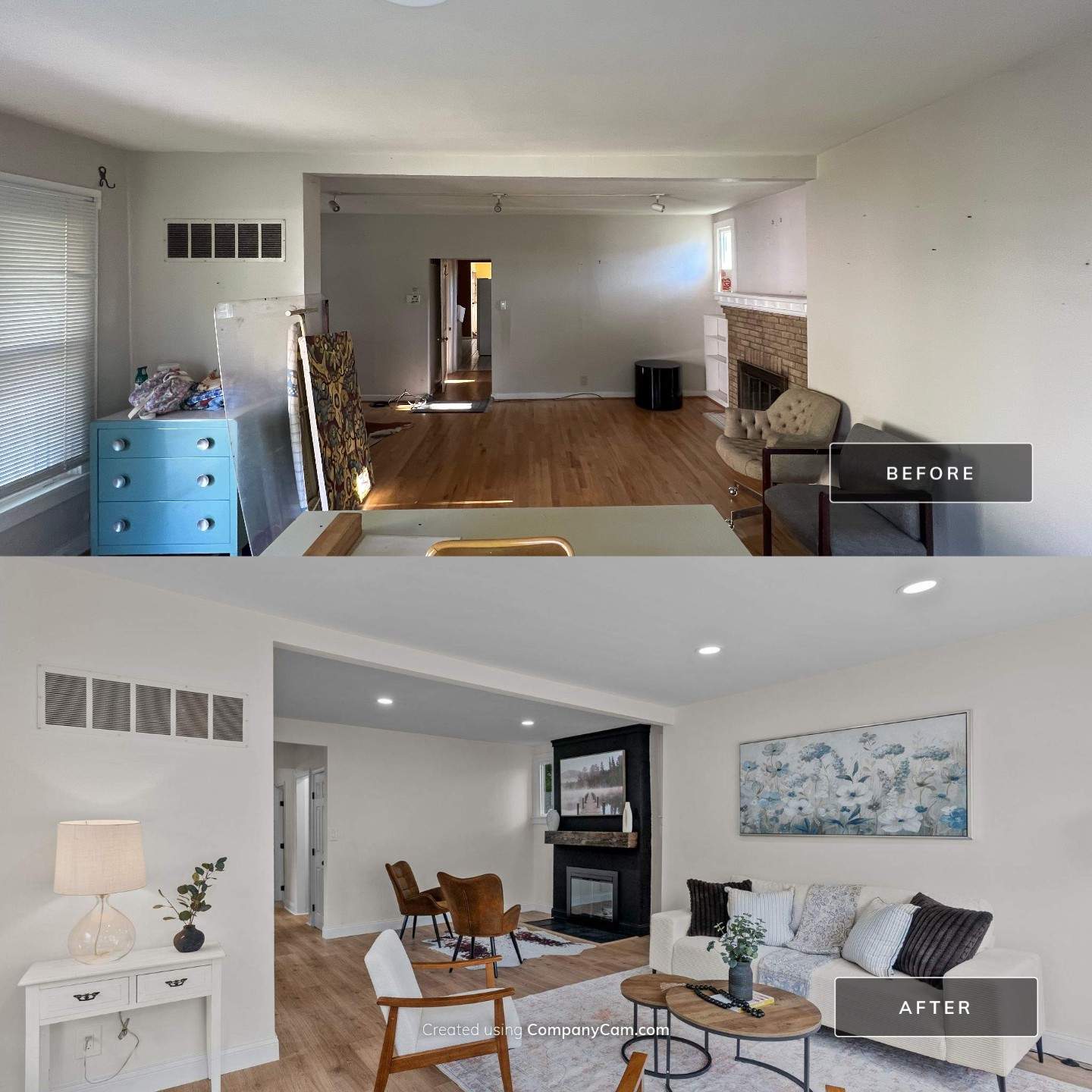 Living Room Transformation