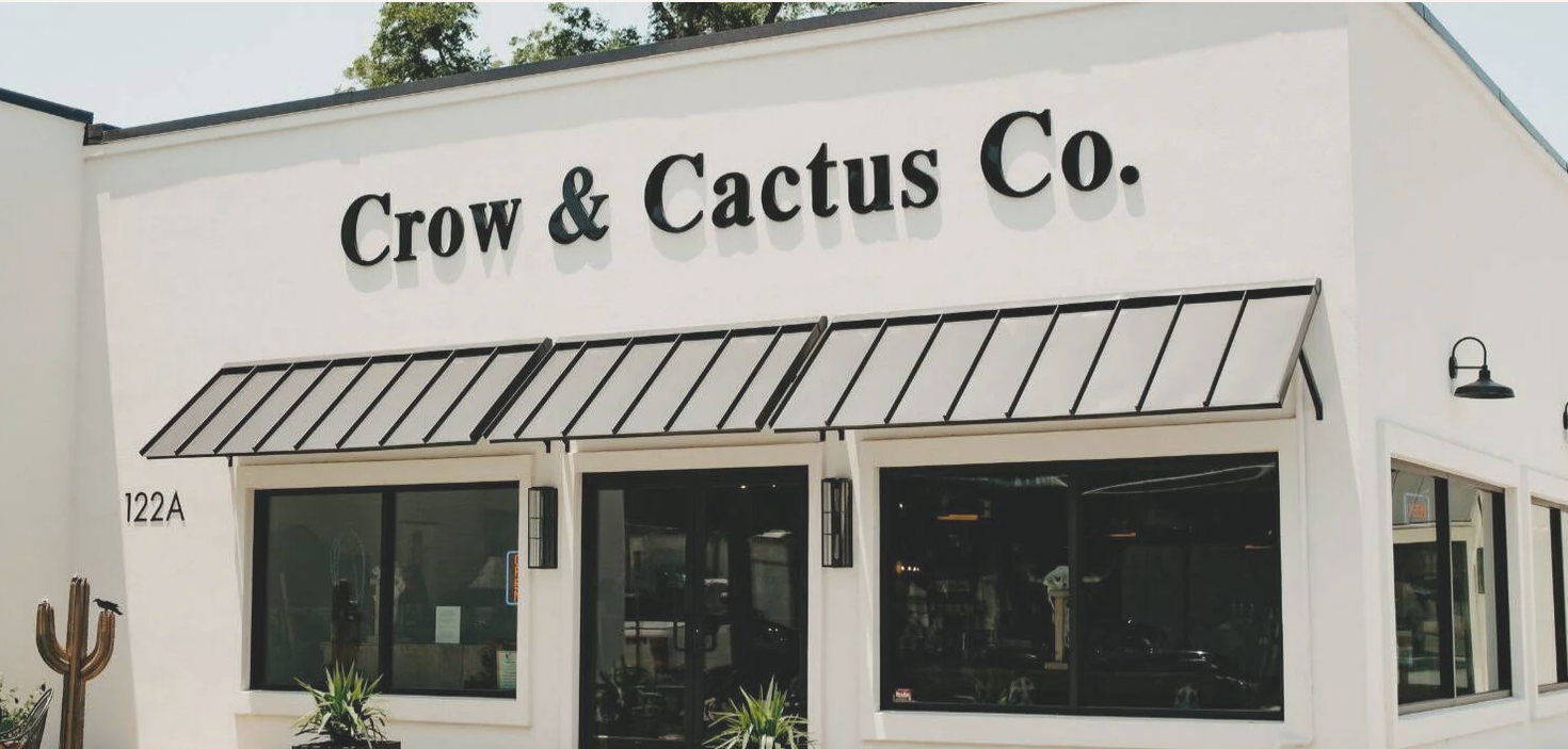 Crow & Cactus Co. studio — 122A N Penelope St, Belton TX