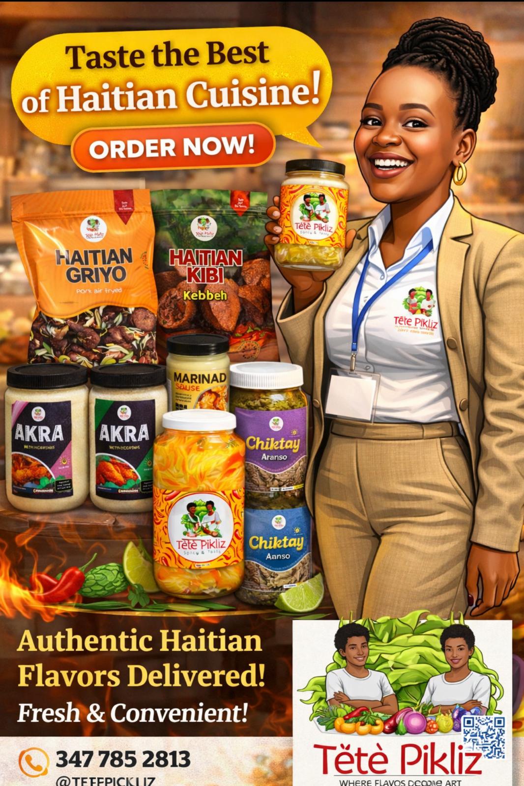 Taste the Best of Haitian Cuisine - Tètè Pikliz products