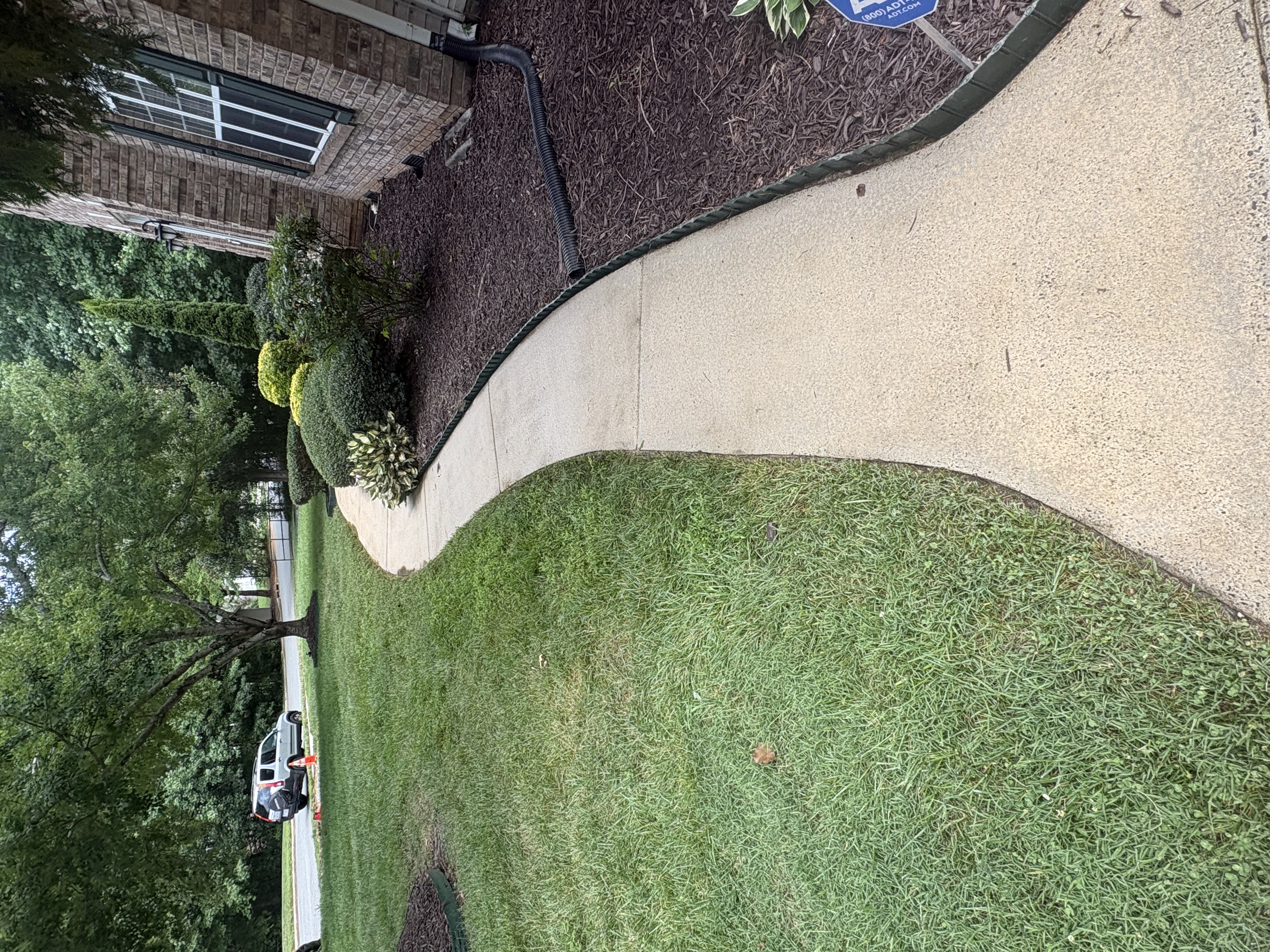 Walkway cleaning in action by Washing Limitless in Rock Hill SC