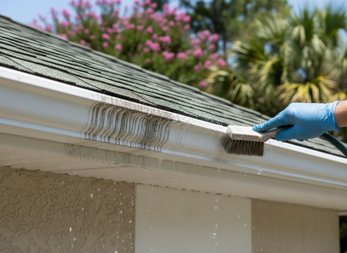 Gutter cleaning Rock Hill SC by Washing Limitless