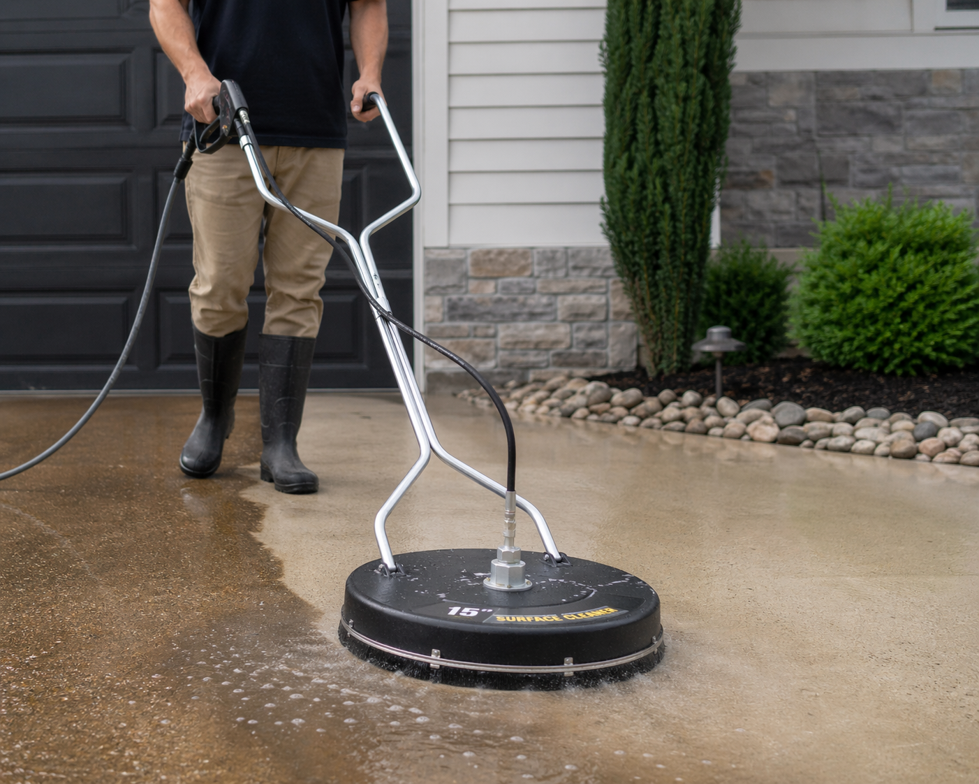 Pressure washing Clover SC home by Washing Limitless