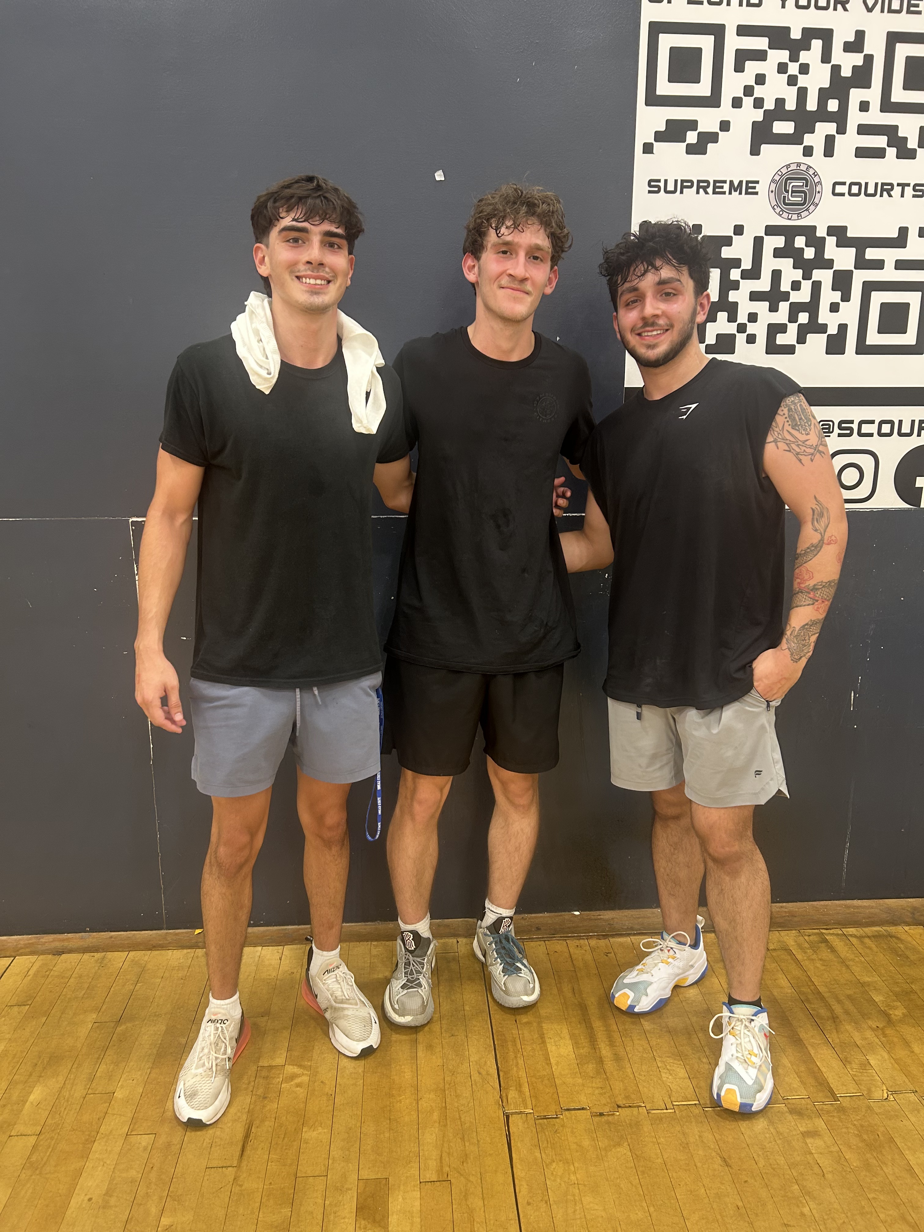 Courts for a Cause basketball participants