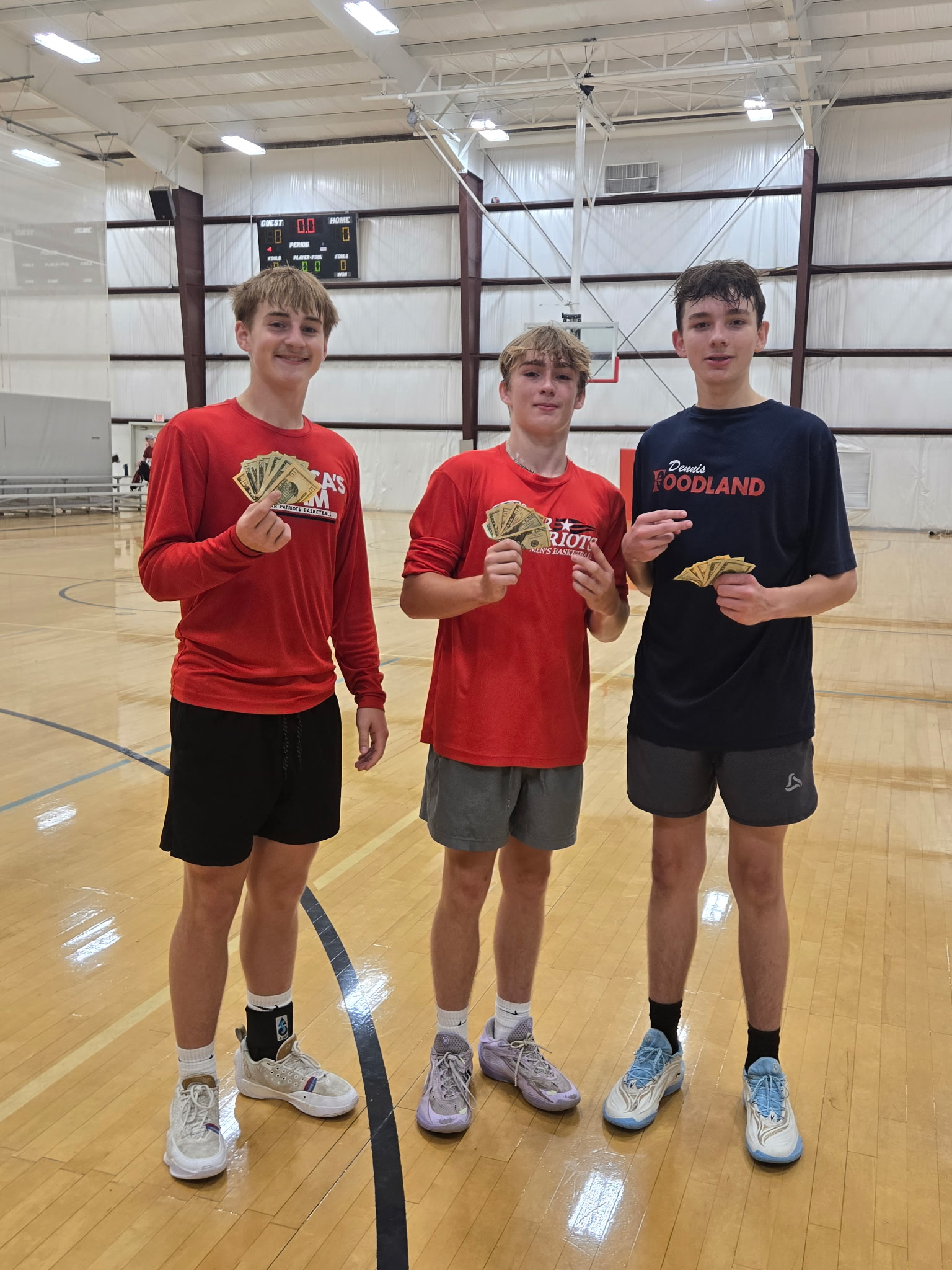 Courts for a Cause basketball winners