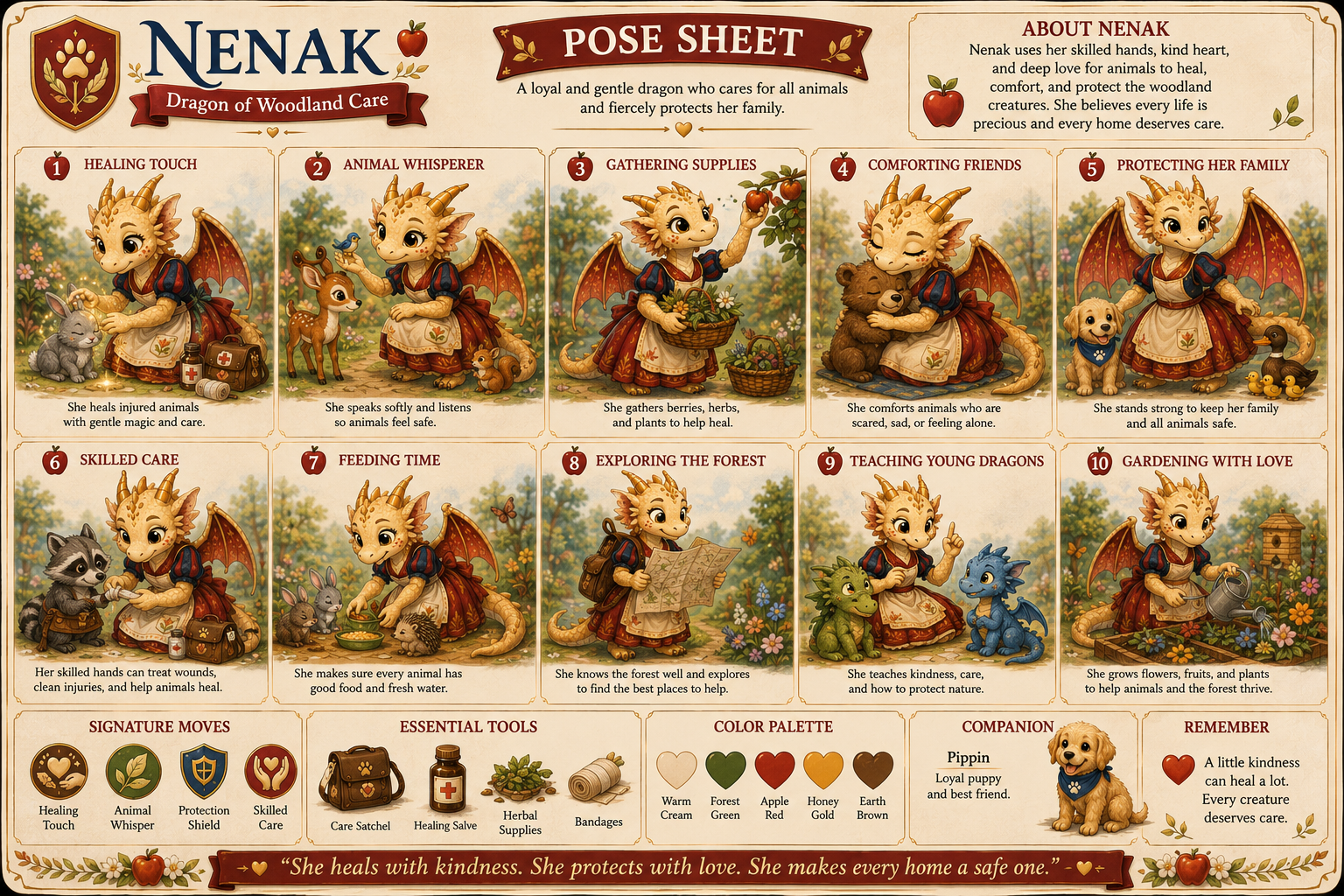 Nenak — Dragon of Woodland Care