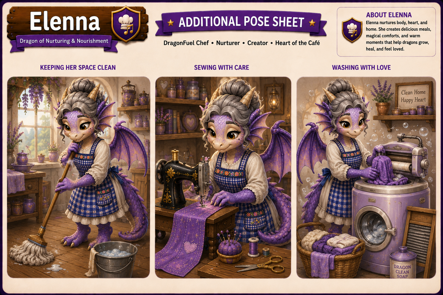 Elenna — Dragon of Nurturing & Nourishment