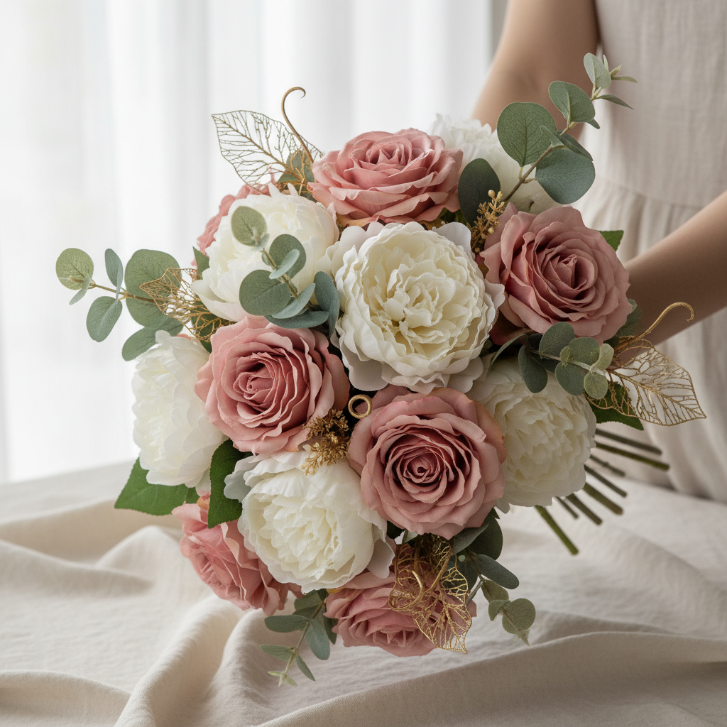 Elegant wedding floral design by Petal Essence in Dallas-Fort Worth