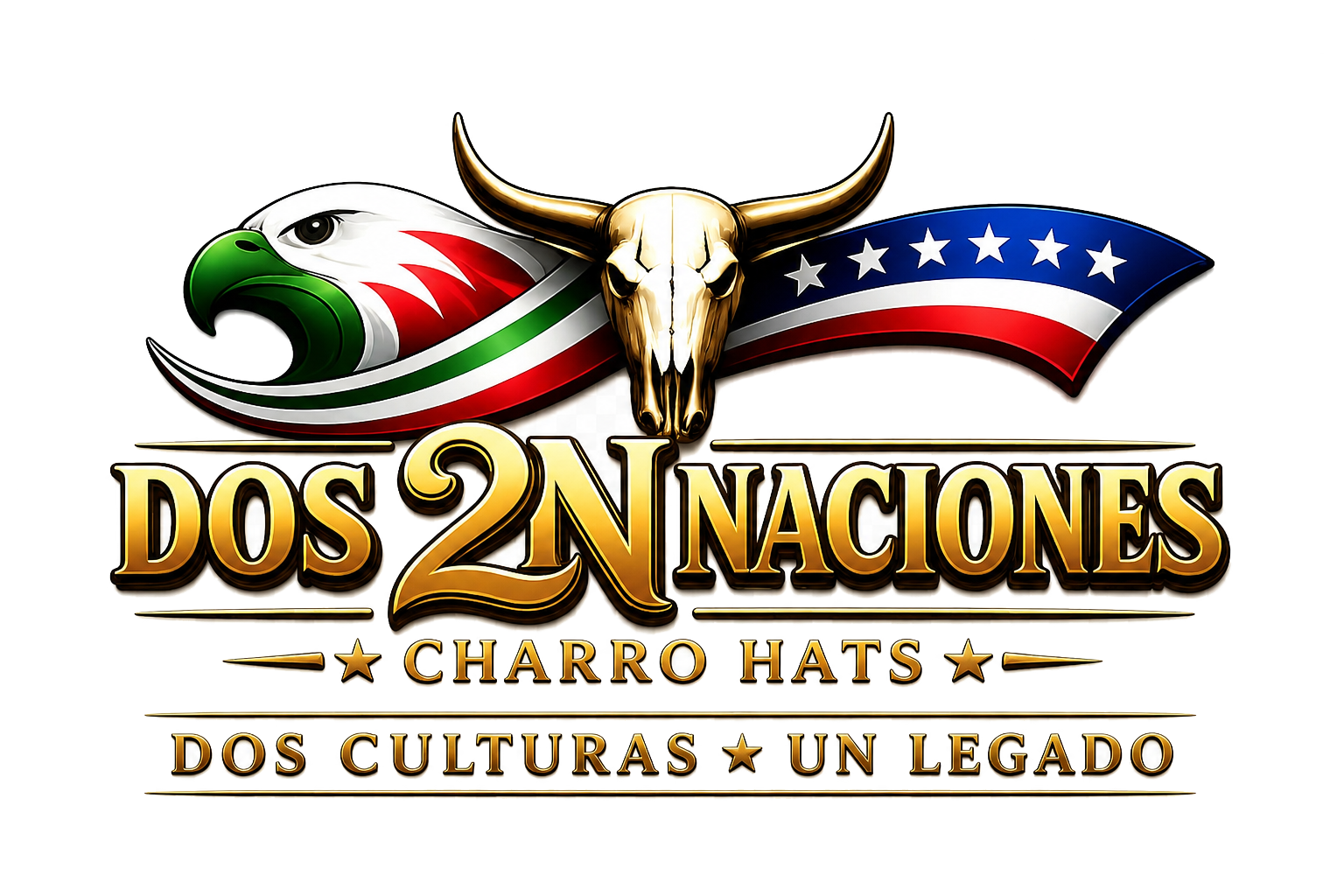 Dos Naciones Charro Hats