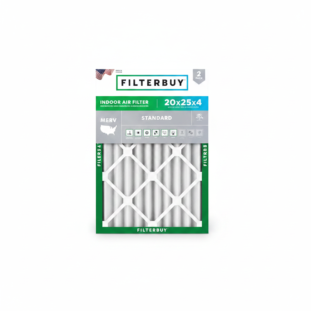 AC Air Filter — 20x25x4 (MERV 8)