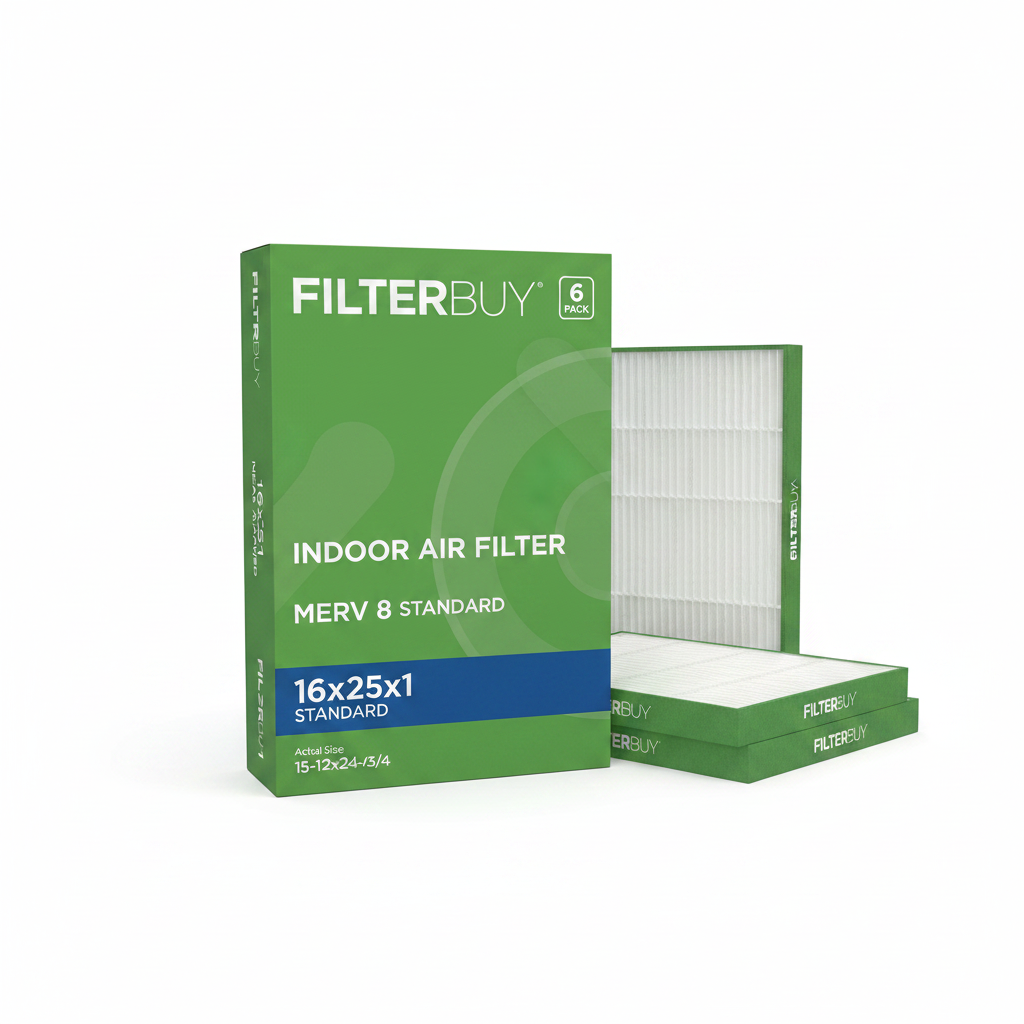 AC Air Filter — 16x25x1 (MERV 8)