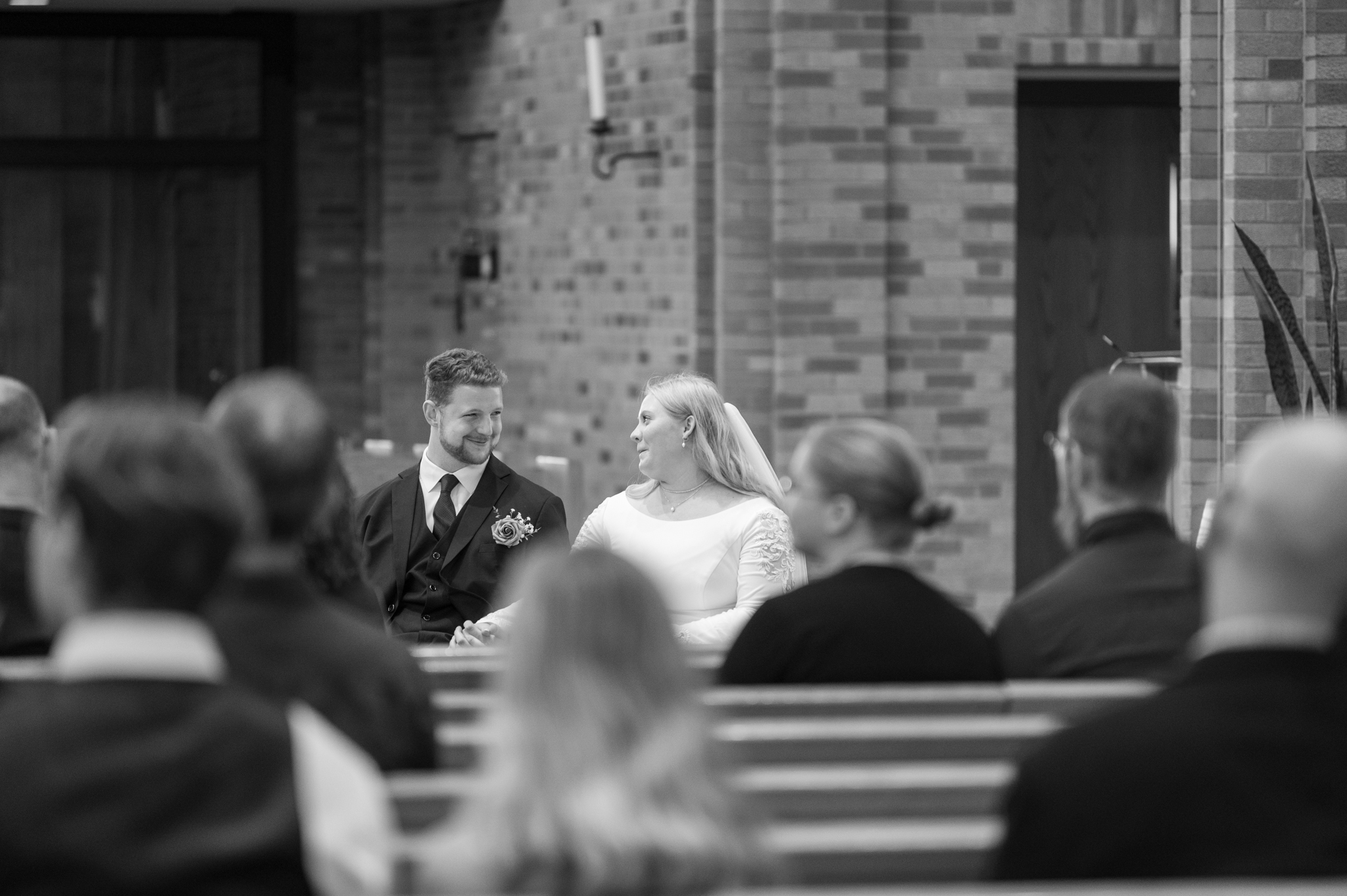 Couple during ceremony
