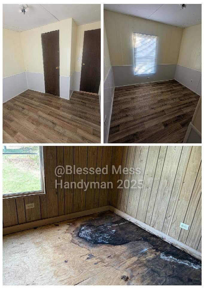 Room renovation before and after β Blessed Mess Handyman 2023