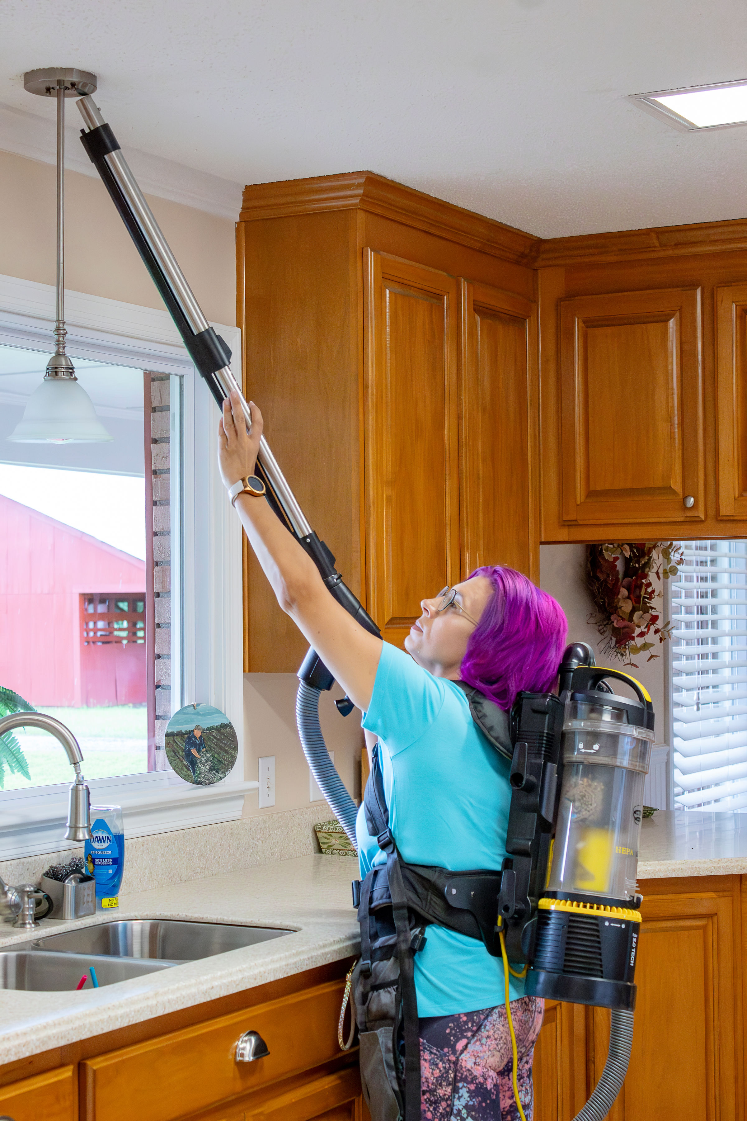 Thorough kitchen cleaning