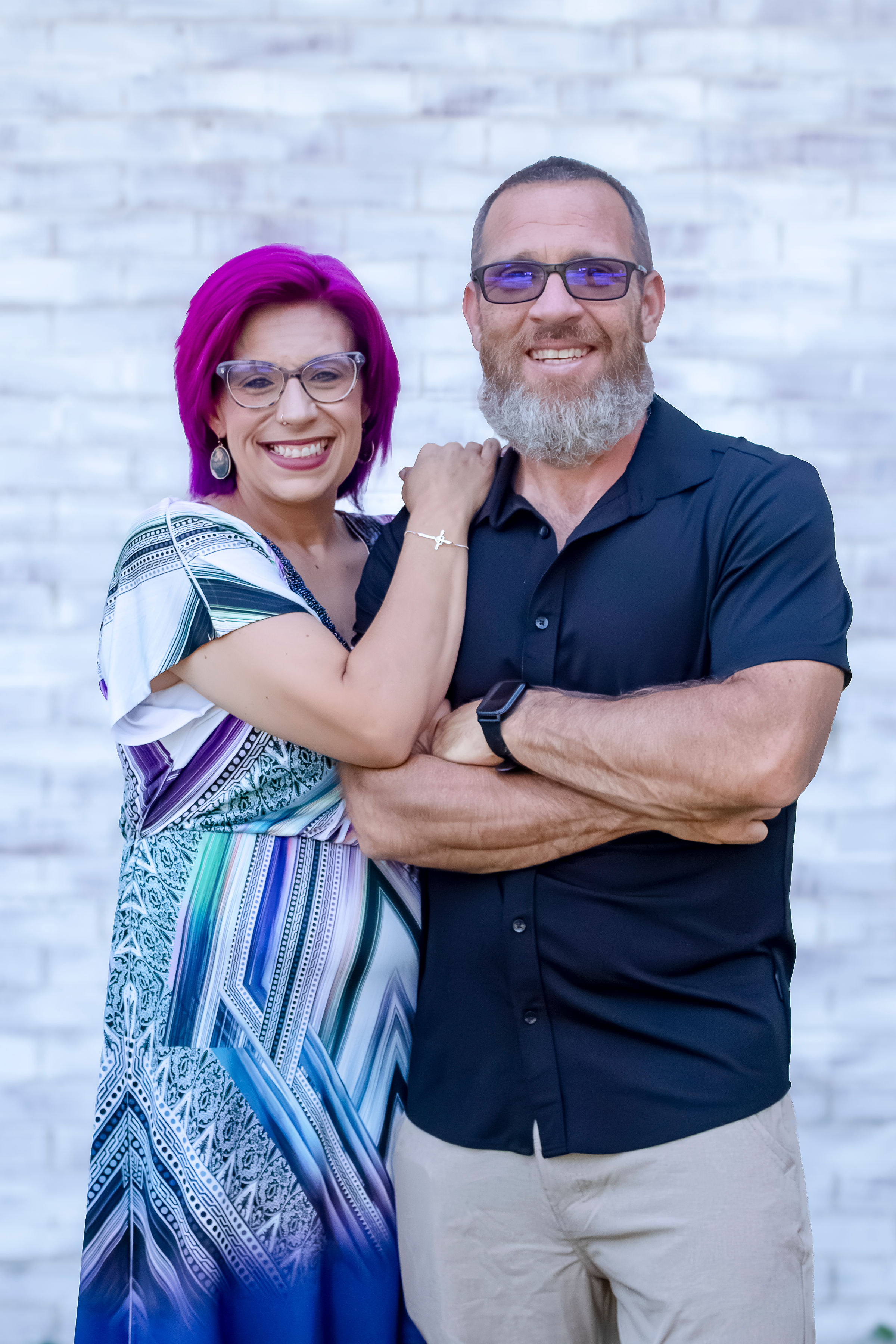 Lesleigh and Joseph Hallford, owners of Blessed Mess